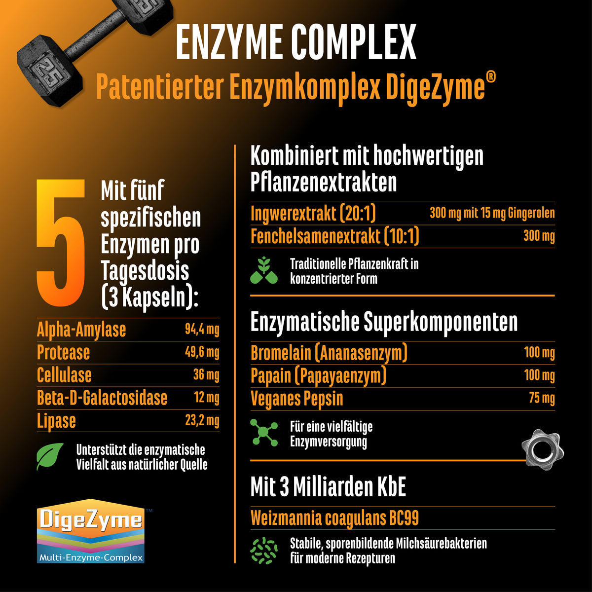 Complesso Enzimatico Premium