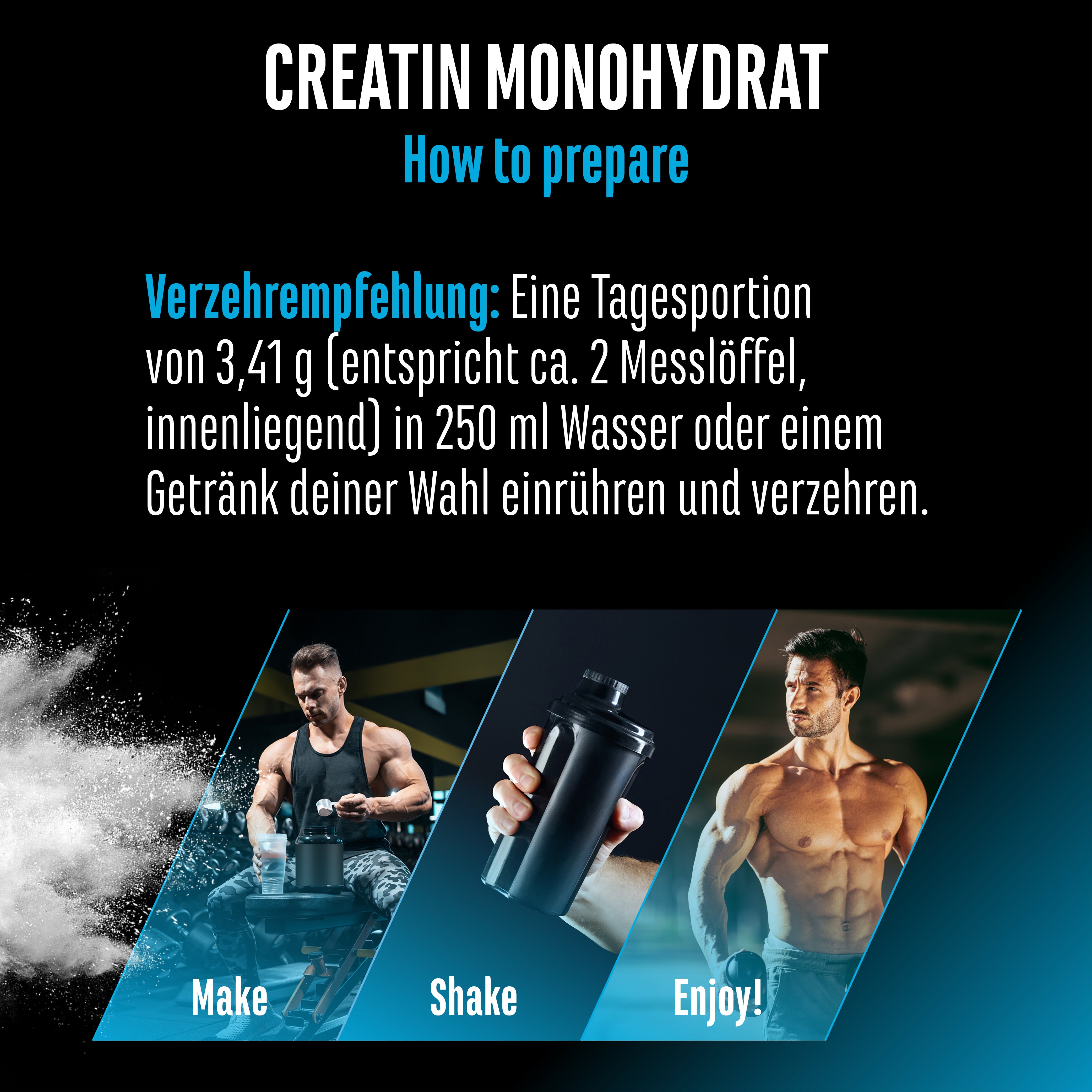 Creatin Monohydrat Nachfüllbeutel