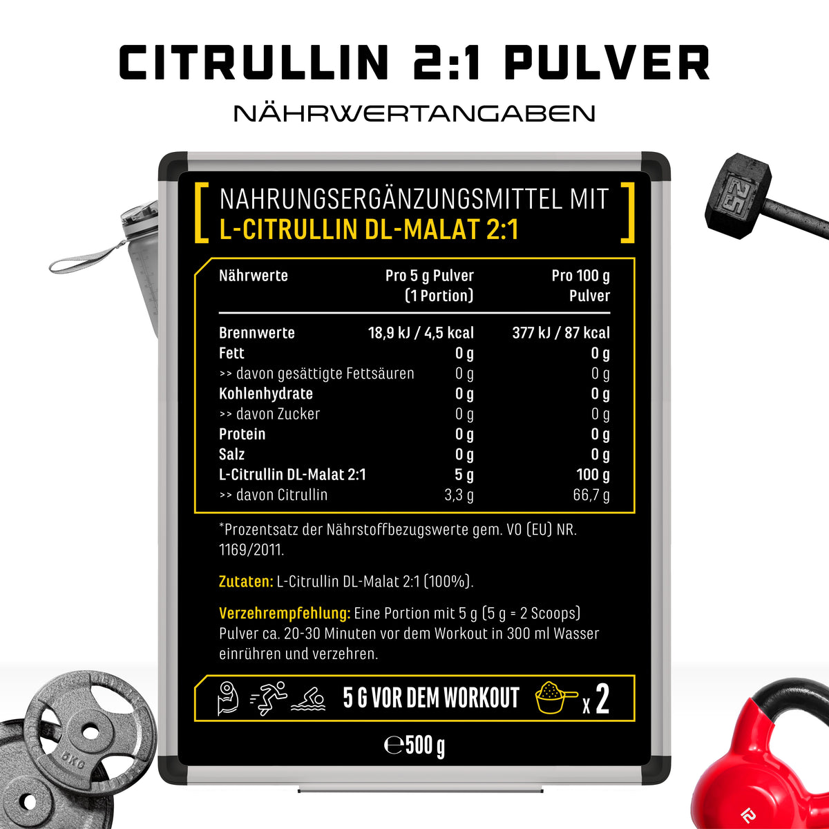 L-Citrulina en polvo