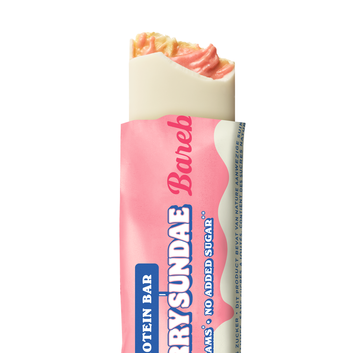 Barebells Strawberry Sundae Protein Bar – 55 g