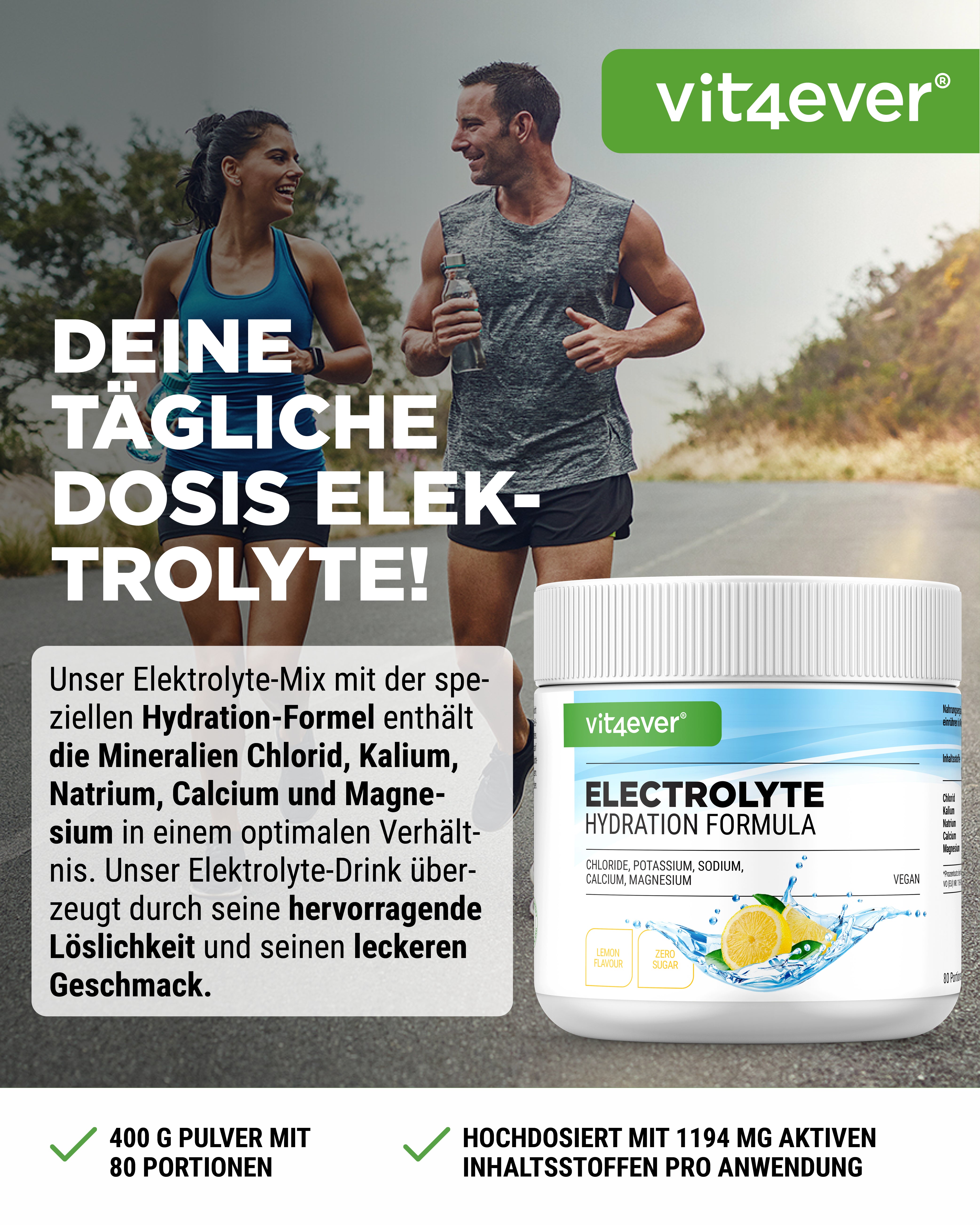 Électrolytes poudre, 400g