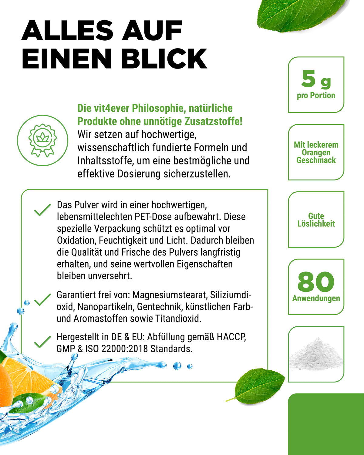 Électrolytes poudre, 400g