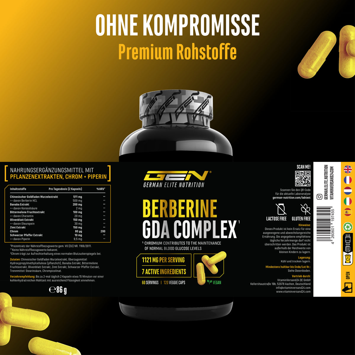 Berbérine GDA Complex