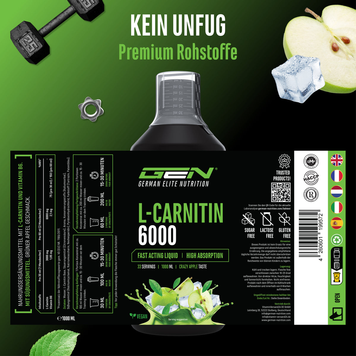 L-Carnitina Liquido