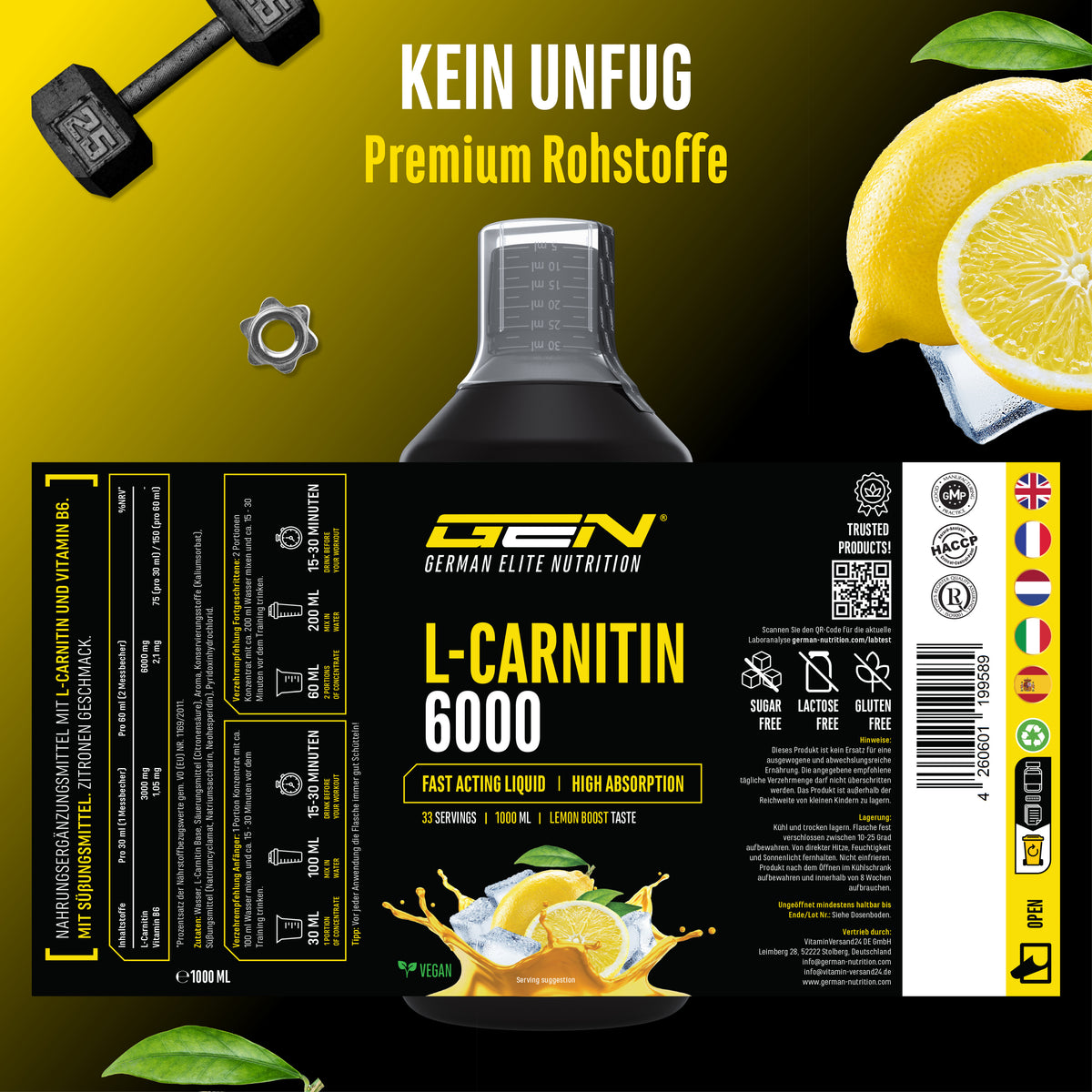 L-Carnitina Liquido