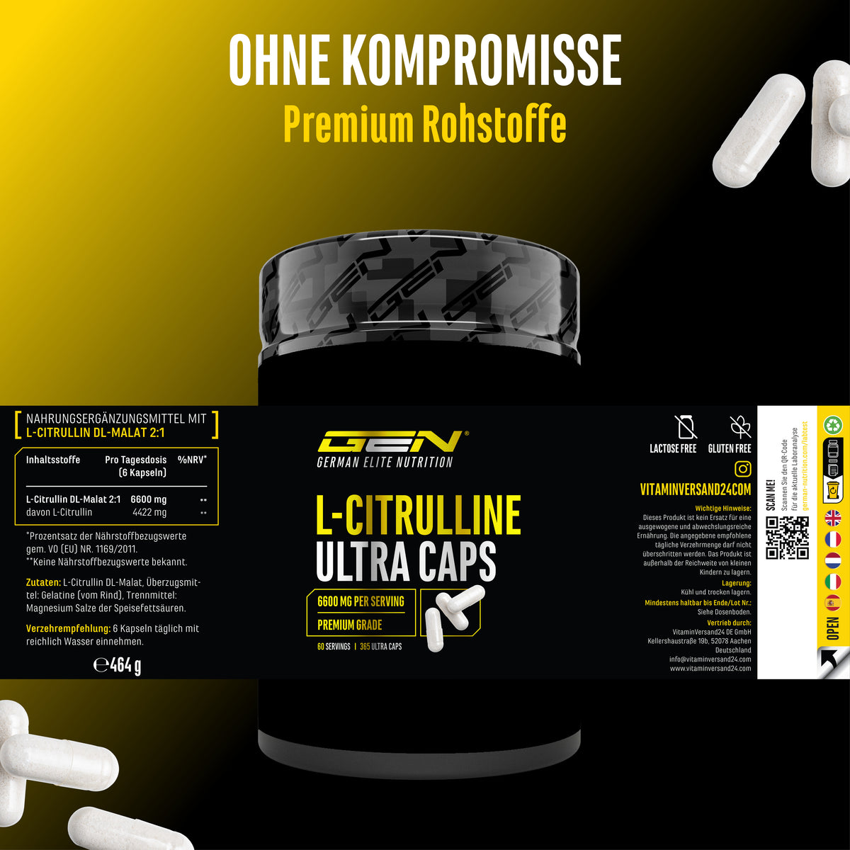 L-Citrullin Ultra Caps