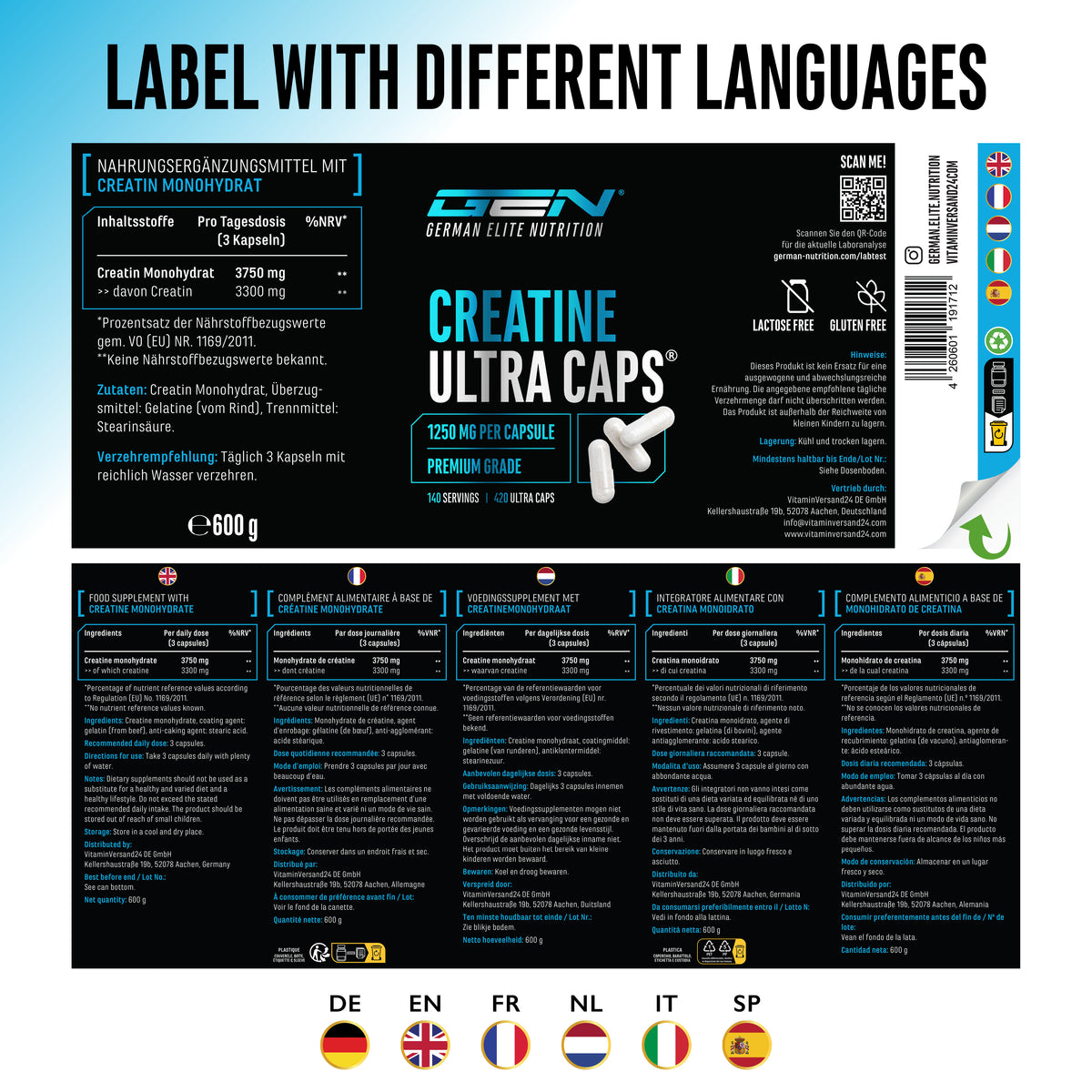 Creatina Ultra Caps