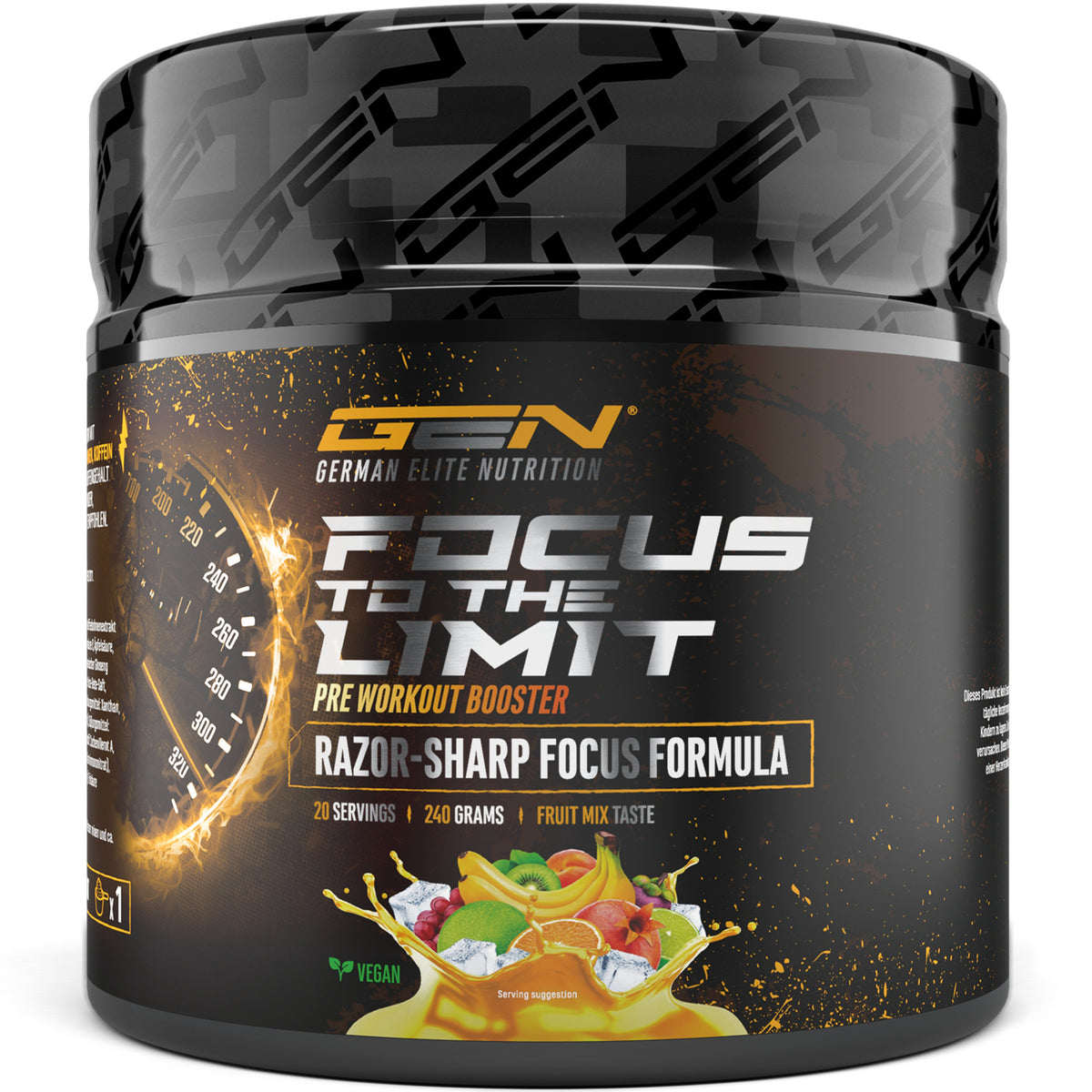 Focus to the Limit - Kiwi Raisin, 240 g