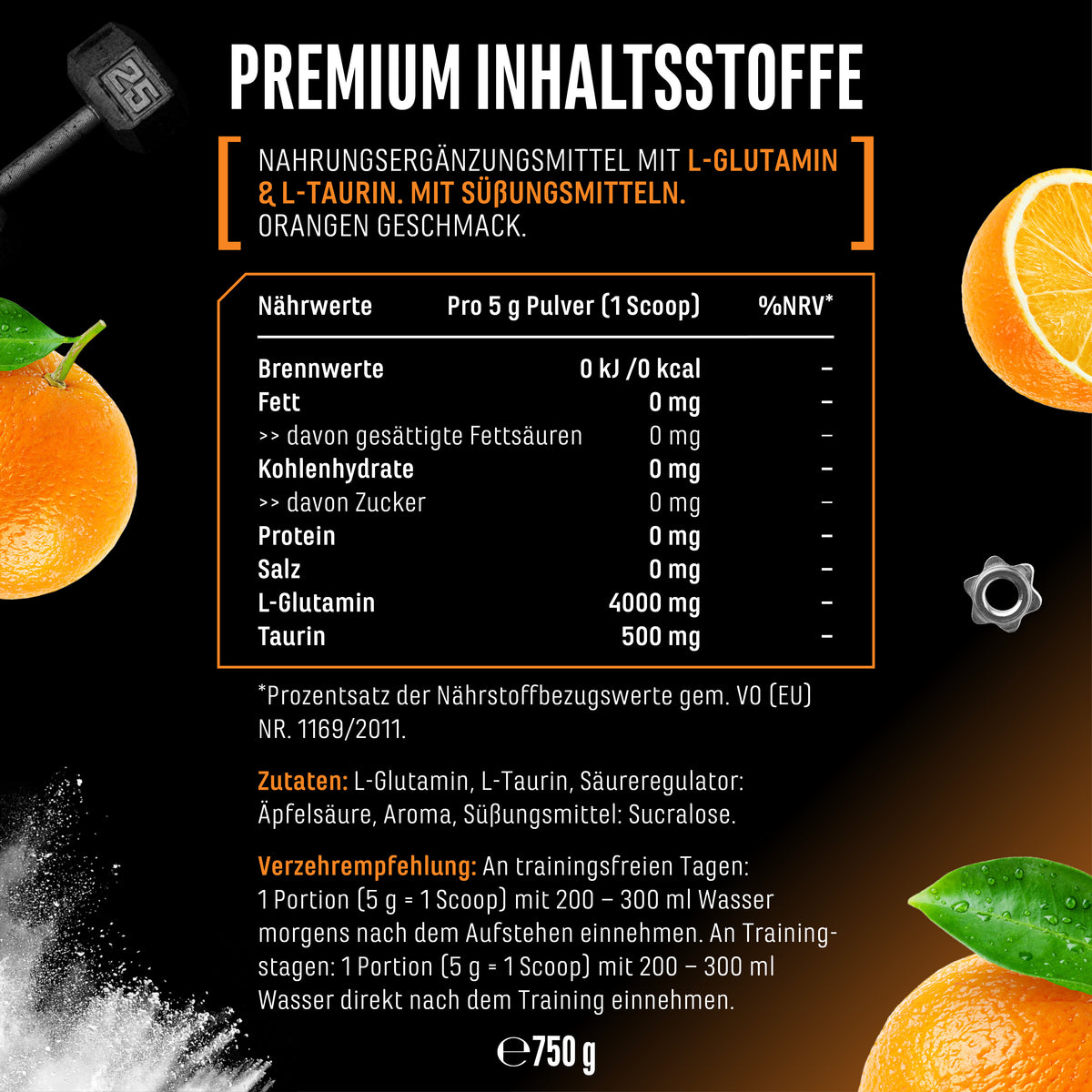 Proszek L-Glutaminy