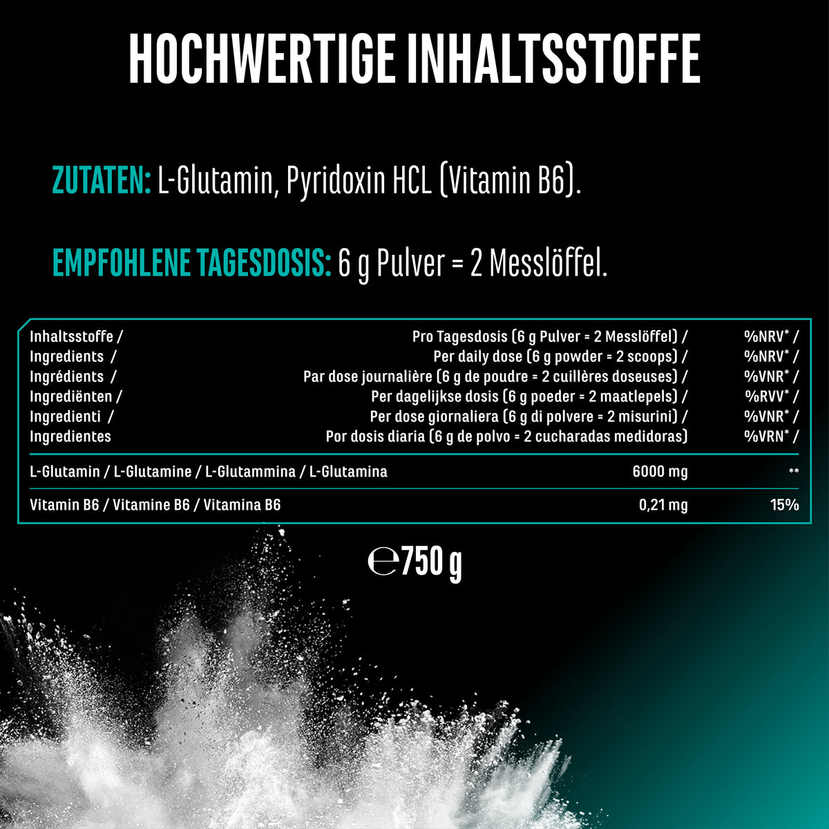 Proszek L-Glutaminy