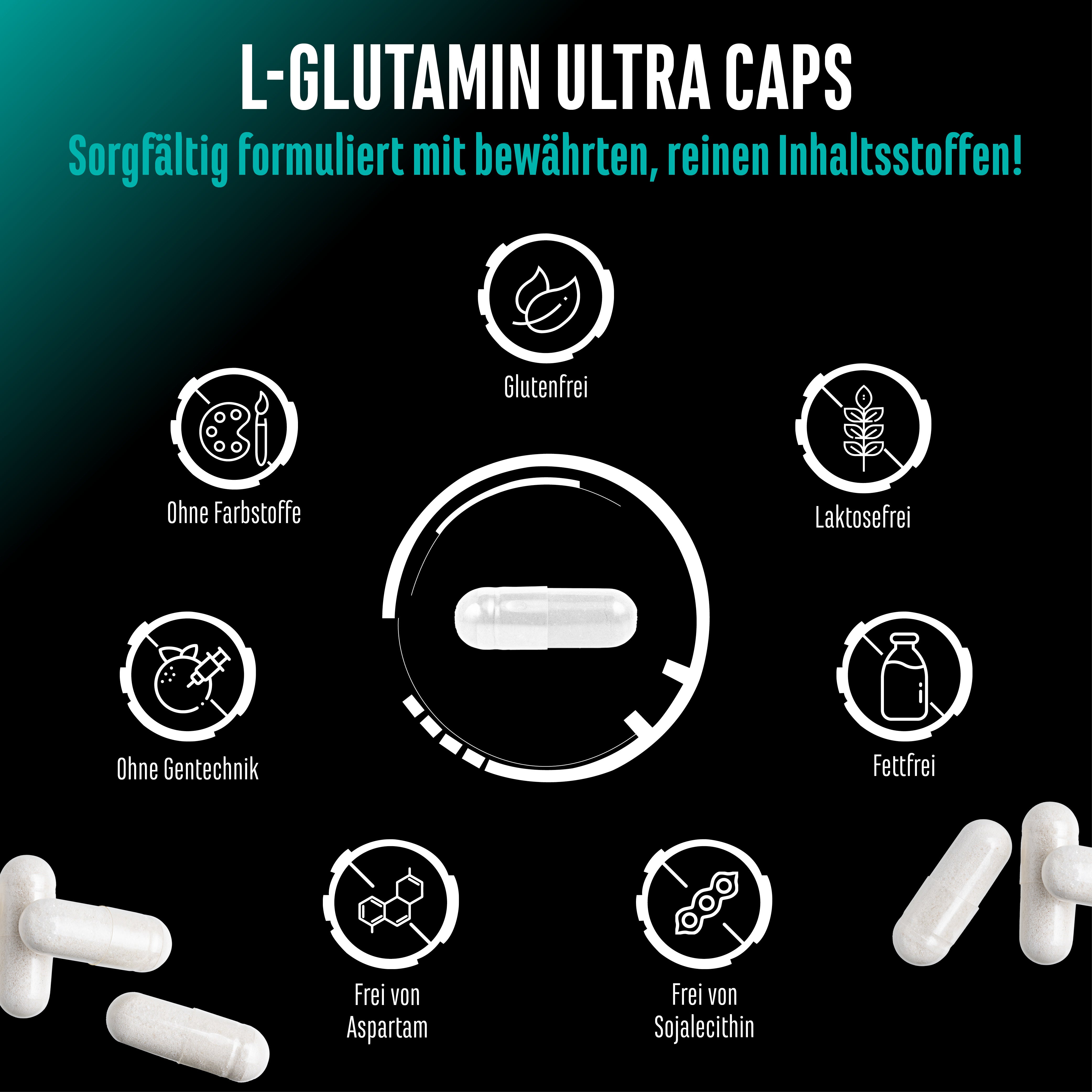 L-Glutamin Ultra Caps