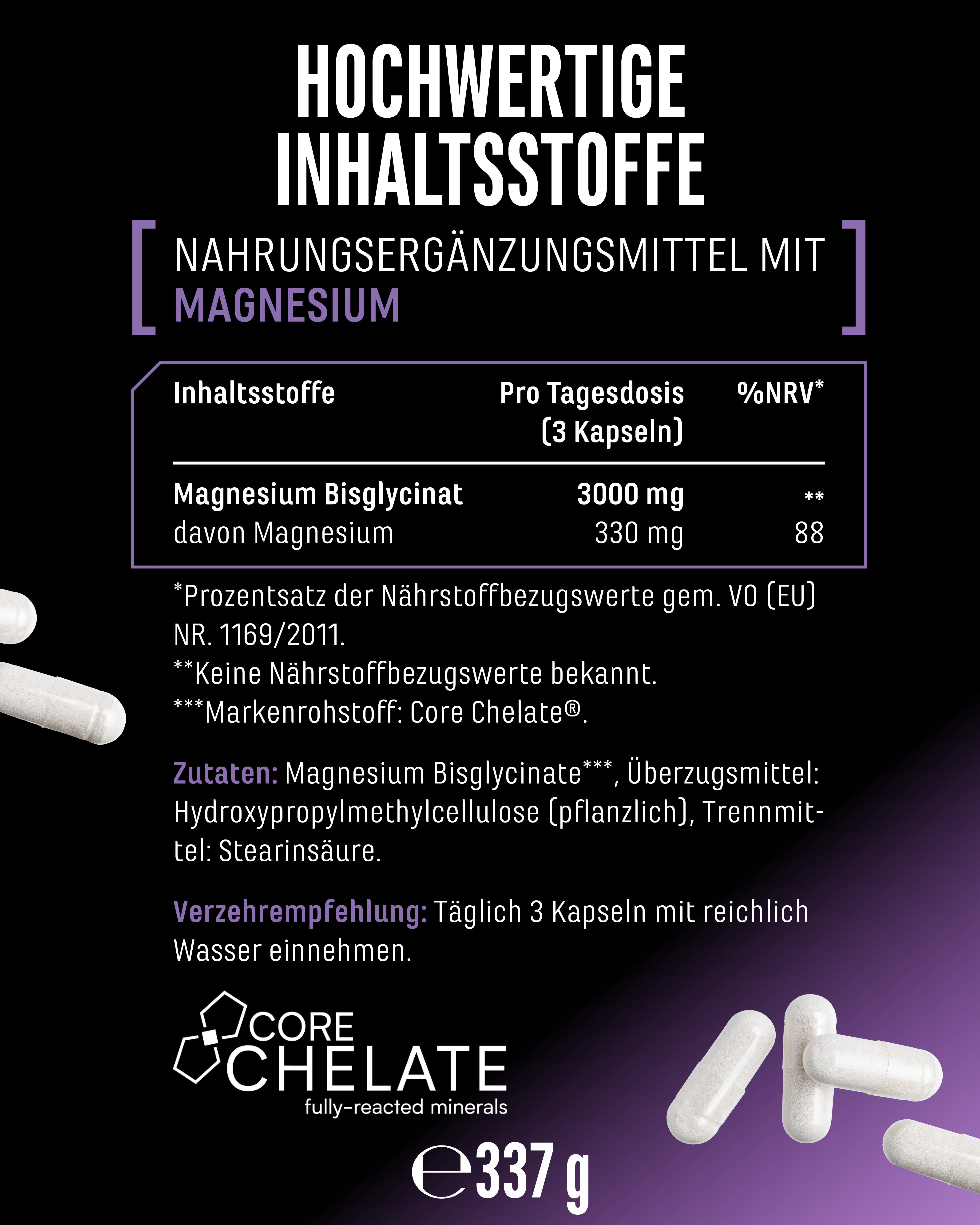 Magnesium Bisglycinat - Core Chelate®