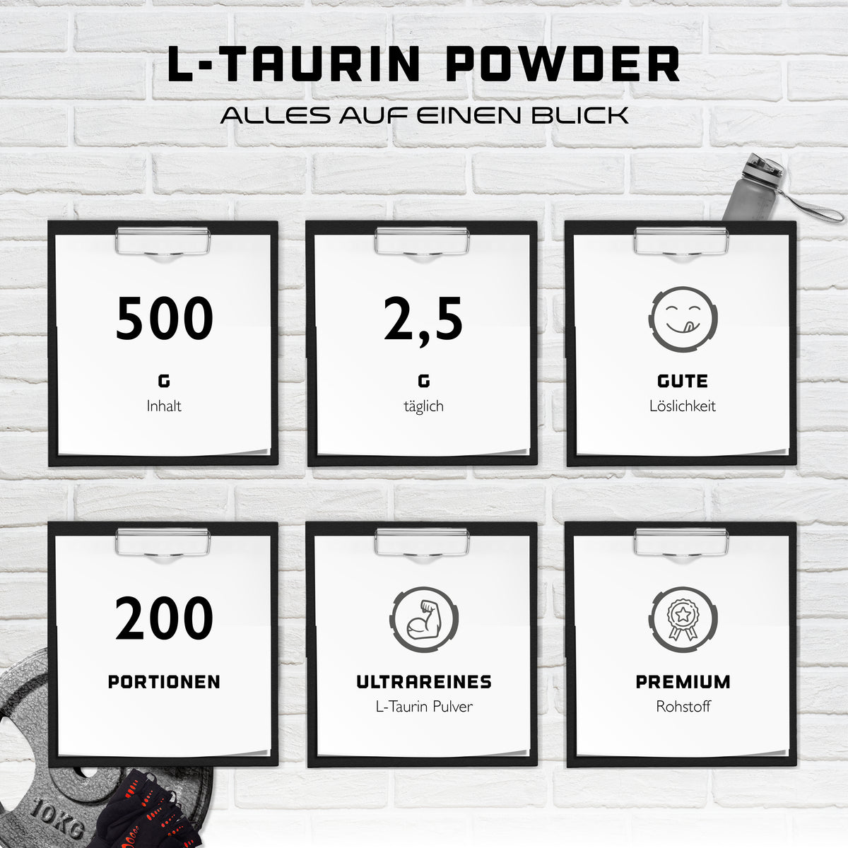 GEN Taurina, 500g polvere