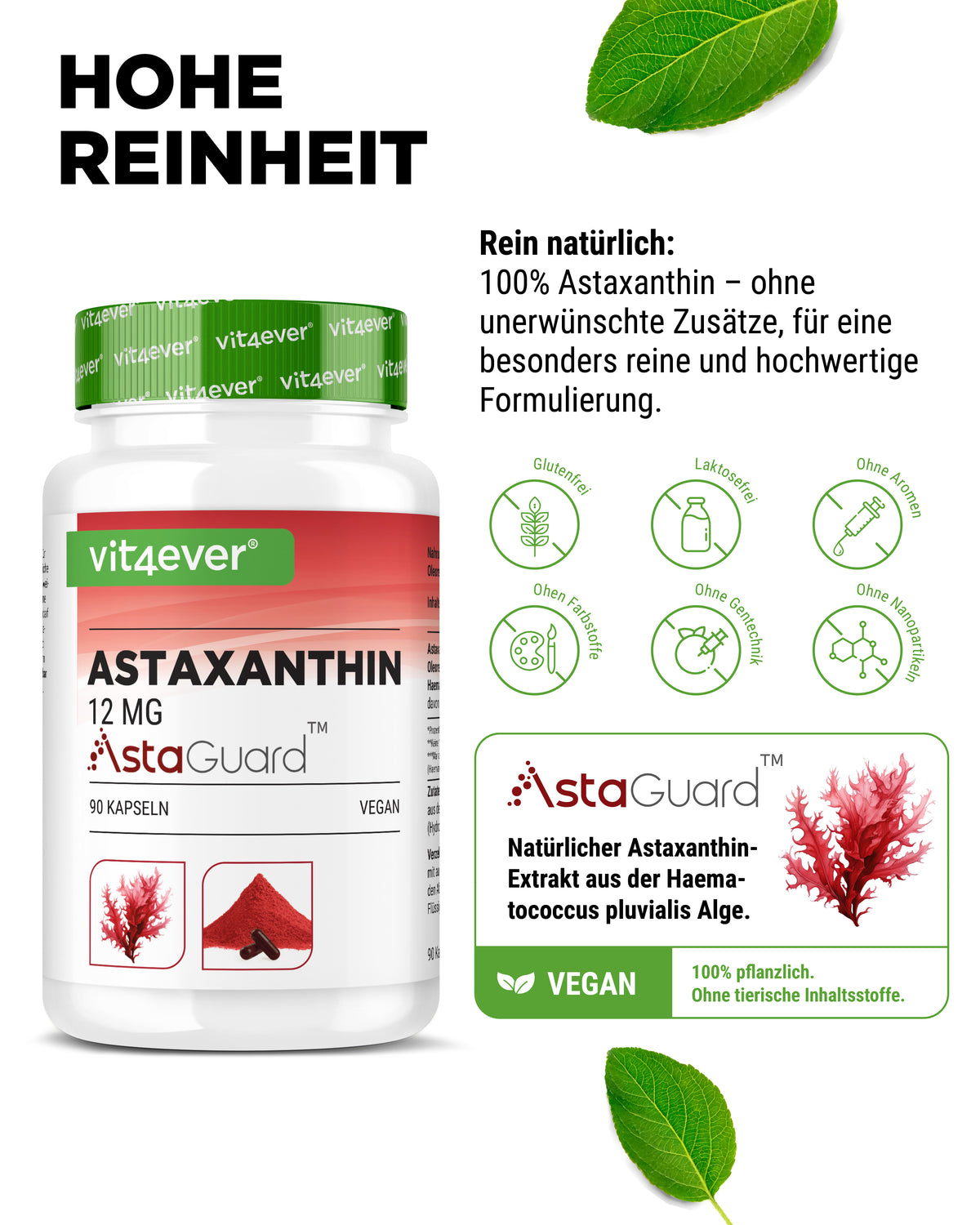 Astaxanthin 12 mg - AstaGuard®