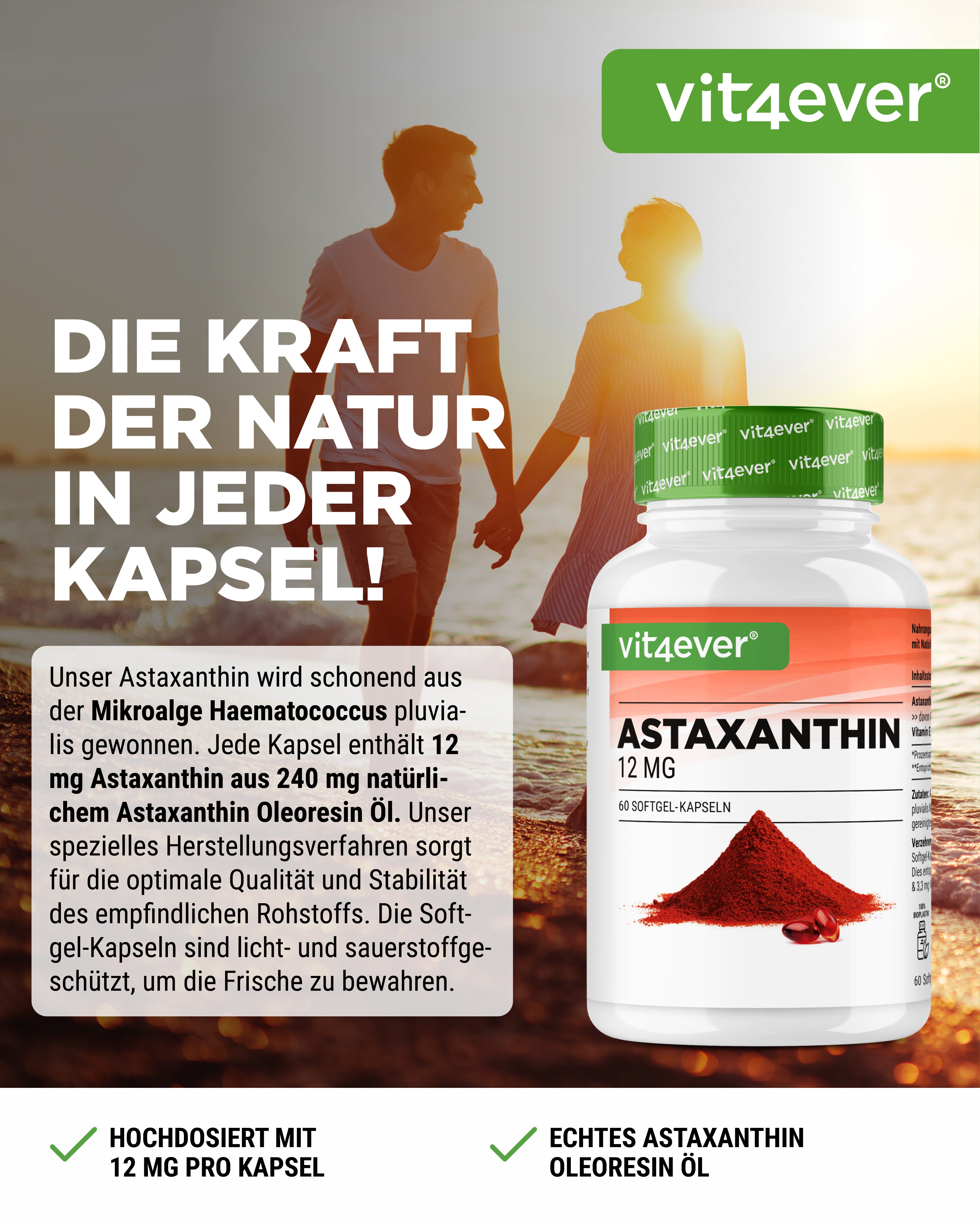 Astaksantyna - 12 mg