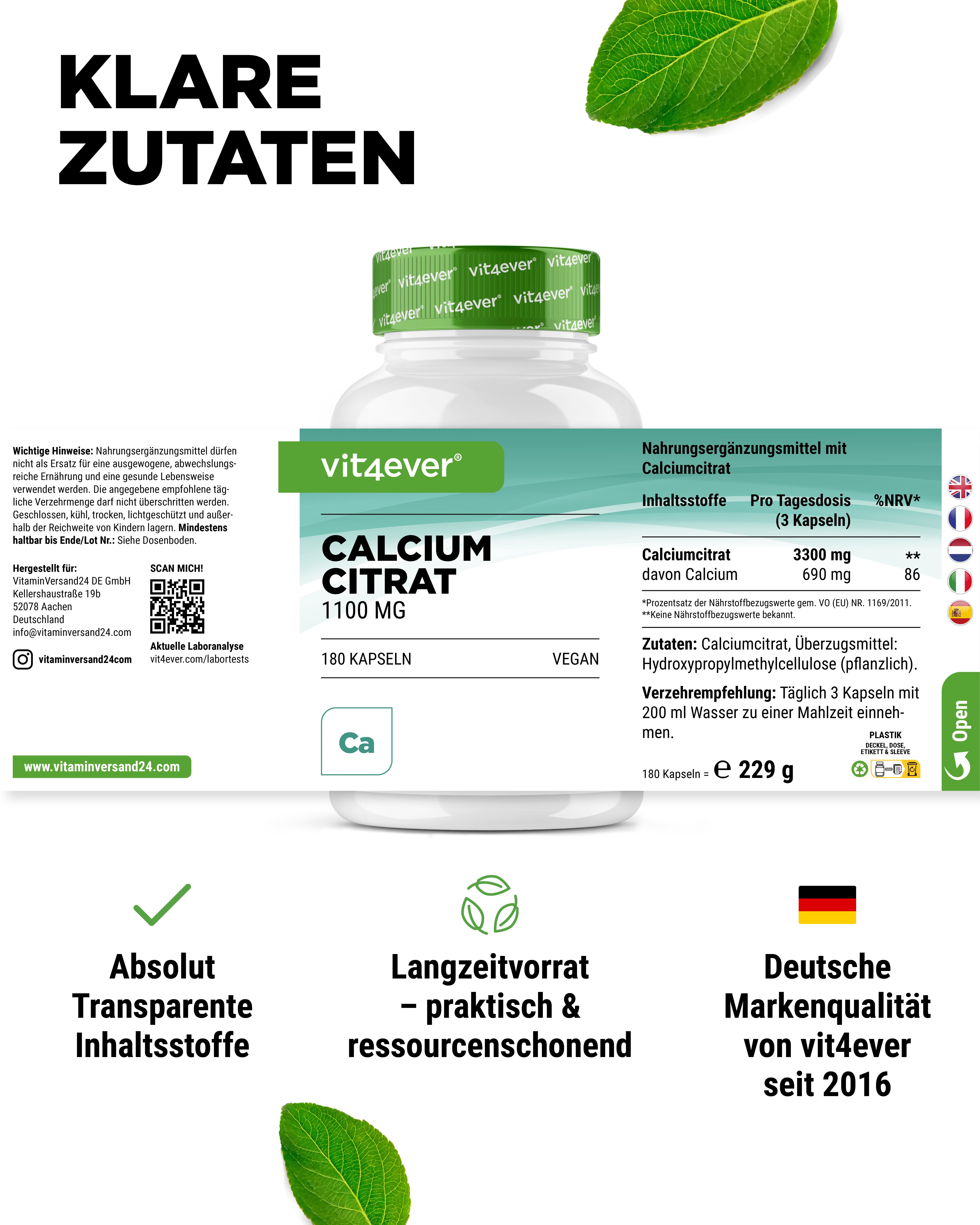 Calcium Citrate Capsules