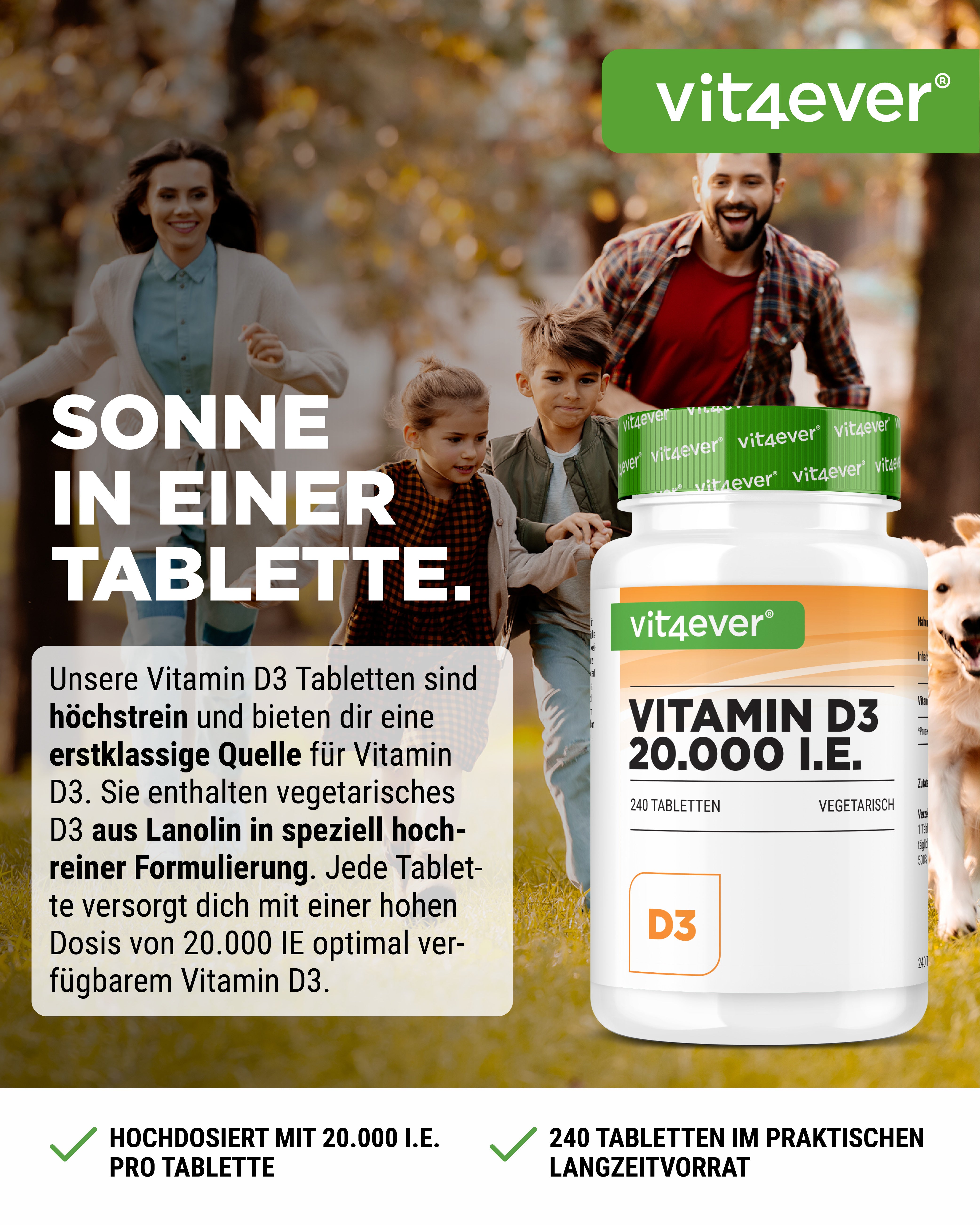 Vitamina D3 Depot 20.000 UI