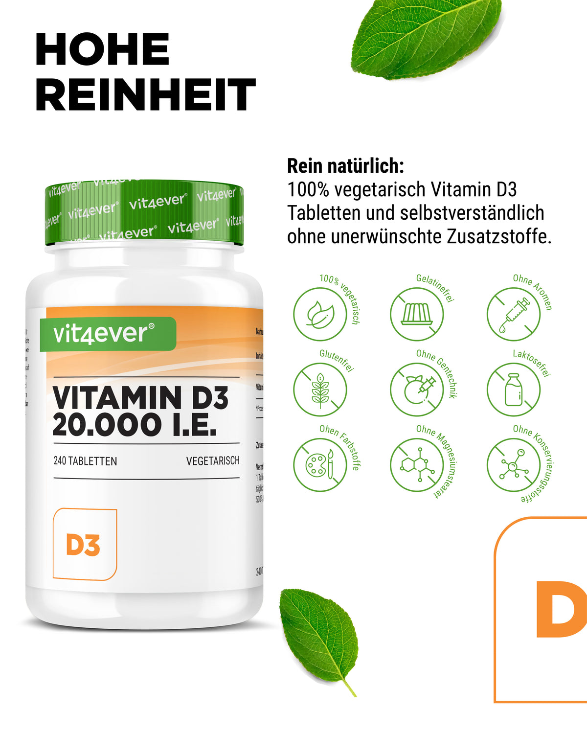 Vitamin D3 Depot 20.000 I.E.