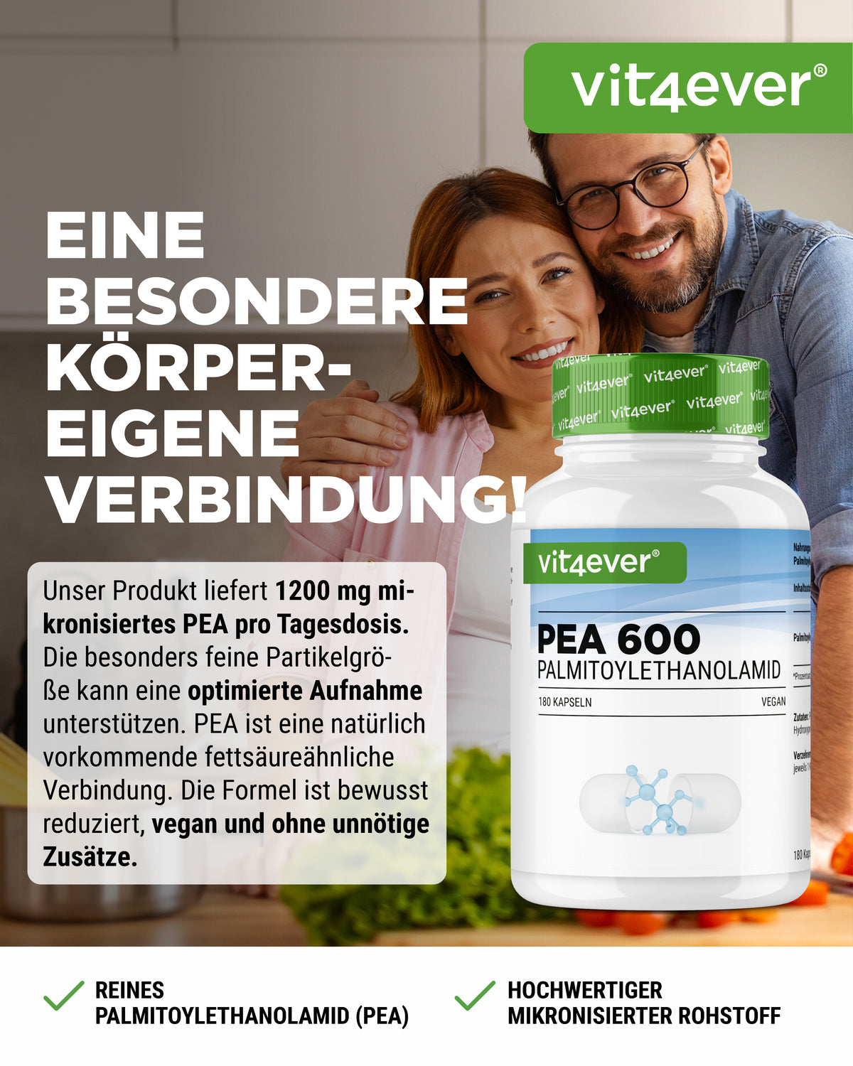 PEA - Palmitoylethanolamid