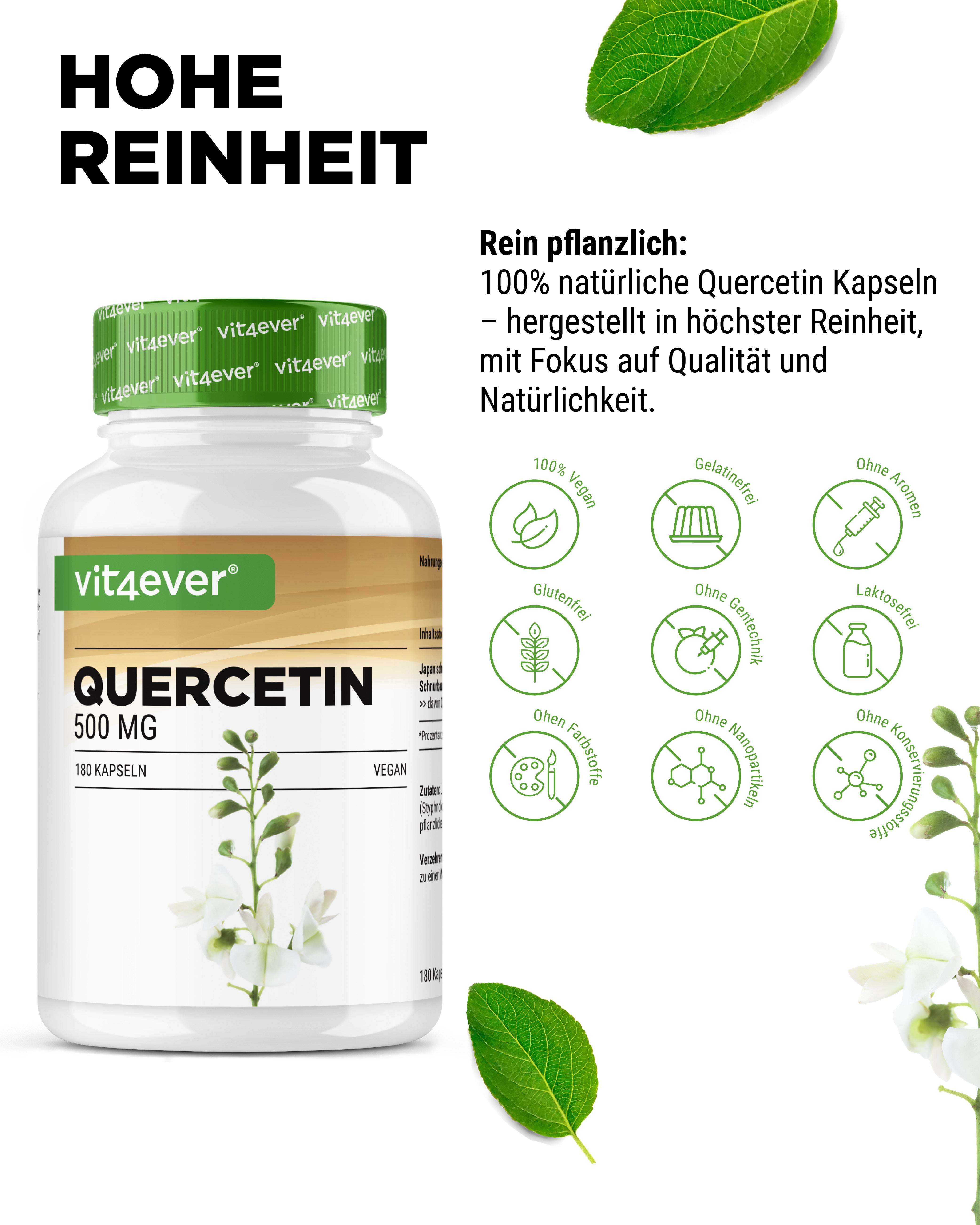 Quercetina - 500 mg