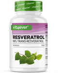 Resveratrol - 500 mg - 98% Trans-Resveratrol