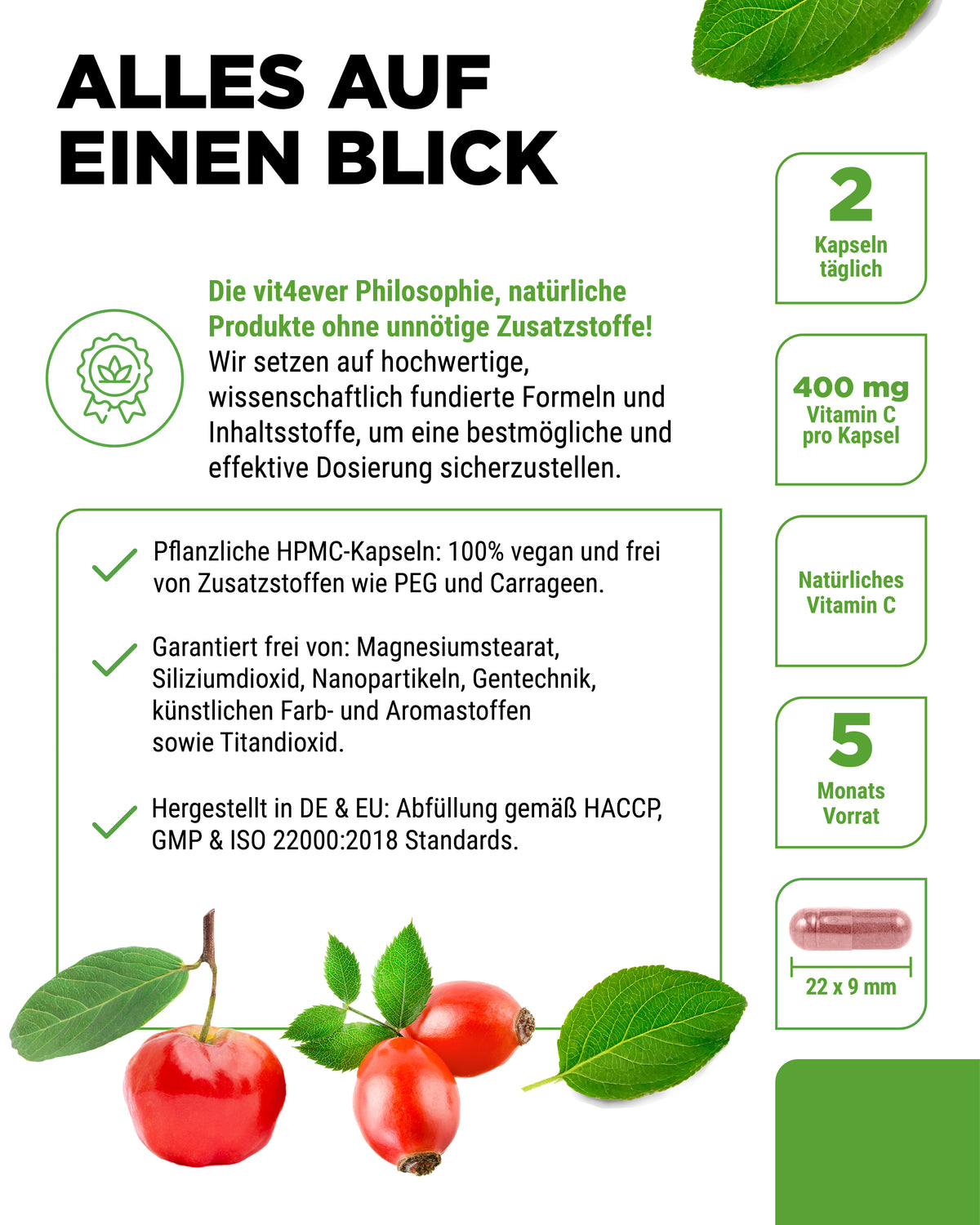 Vitamin C Complex (Acerola+Rosehip)