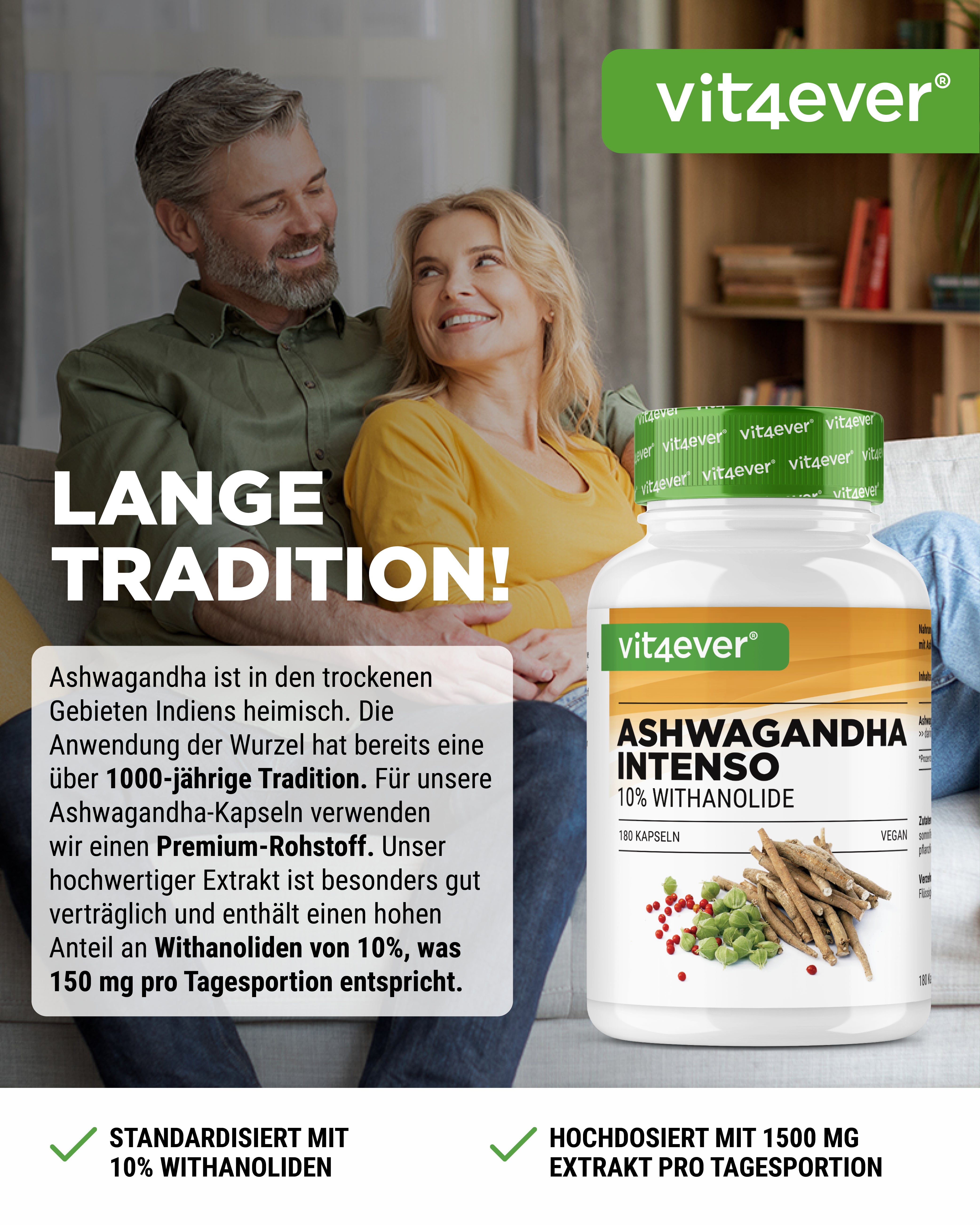 Ashwagandha Extrakt 1500 mg
