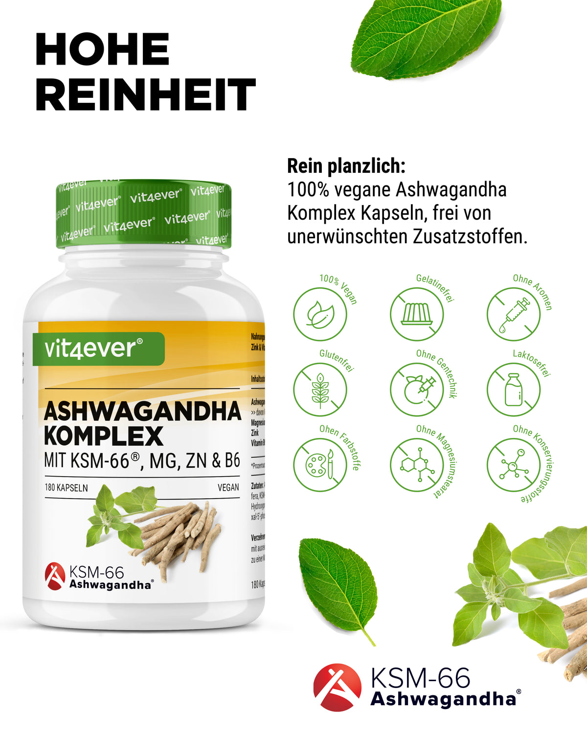 Kompleks Ashwagandha KSM-66