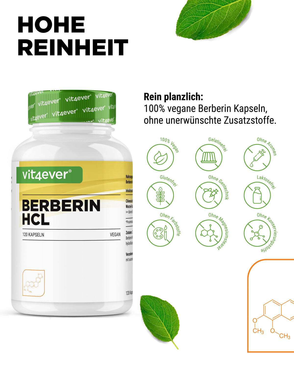 Berberin HCL - 500 mg