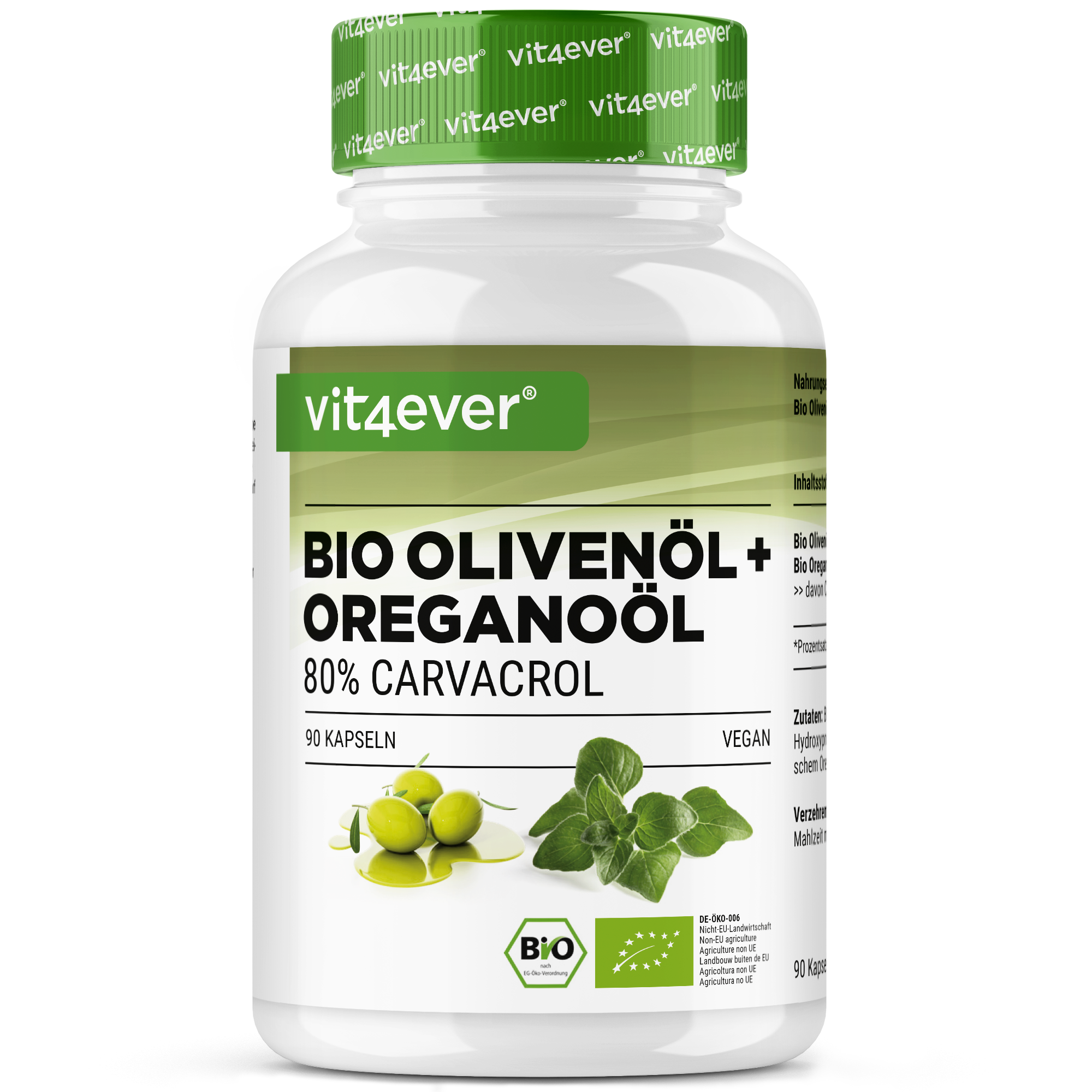 Olio di origano Bio & olio d'oliva,