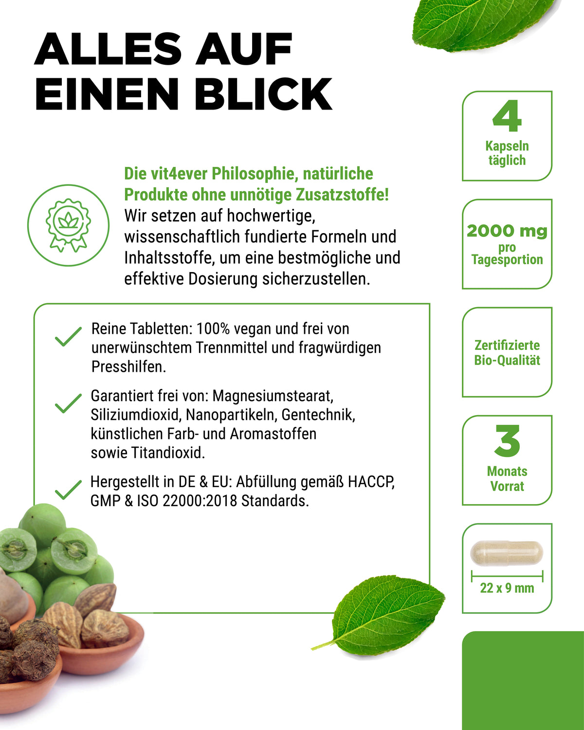 Triphala Bio - 500 mg
