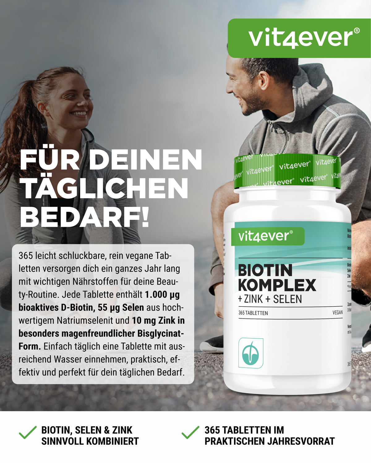 Biotin + Selen + Zink