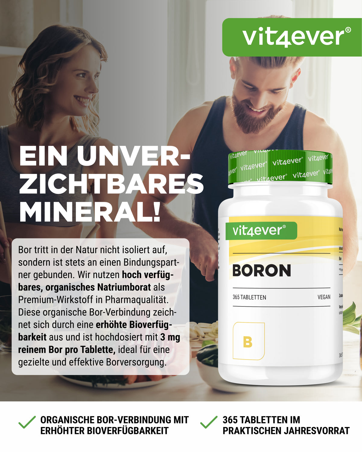 Boron - 3 mg