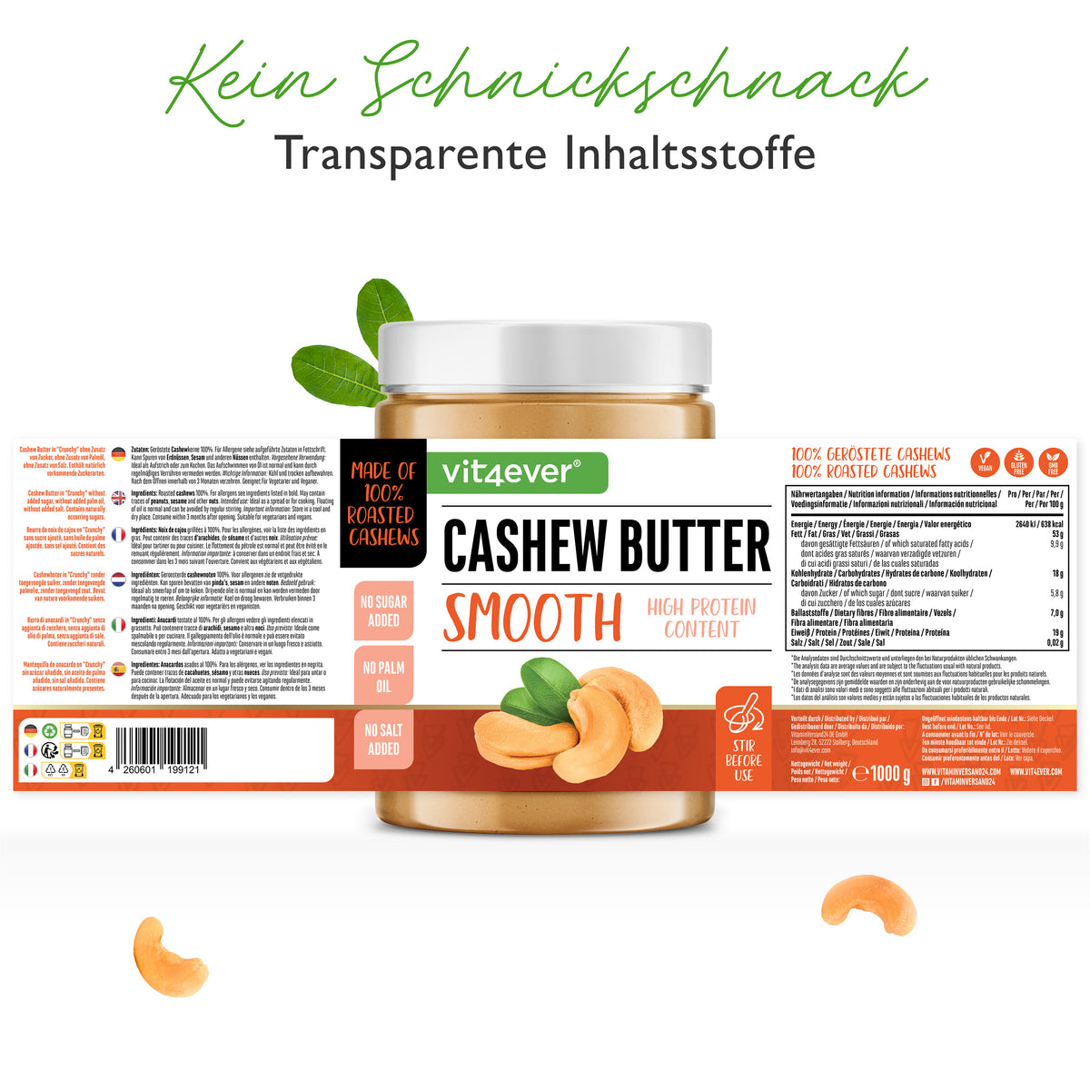 100 % Beurre de cajou
