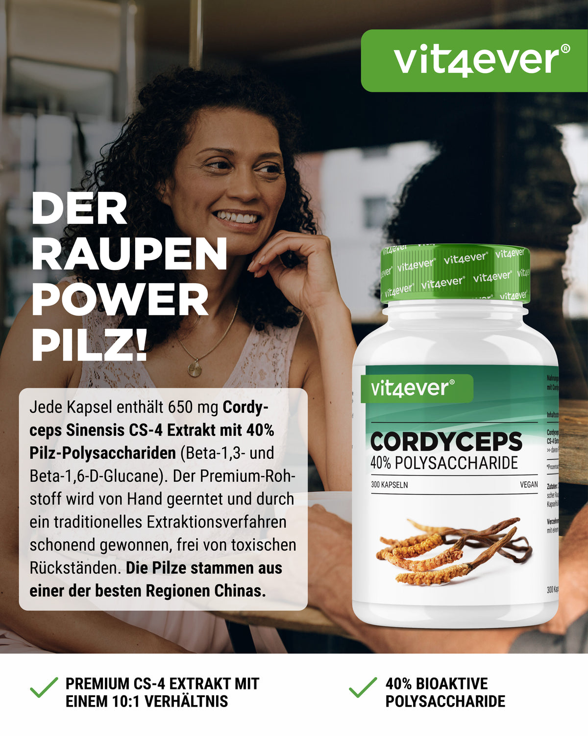 Cordyceps - CS-4 Extrakt