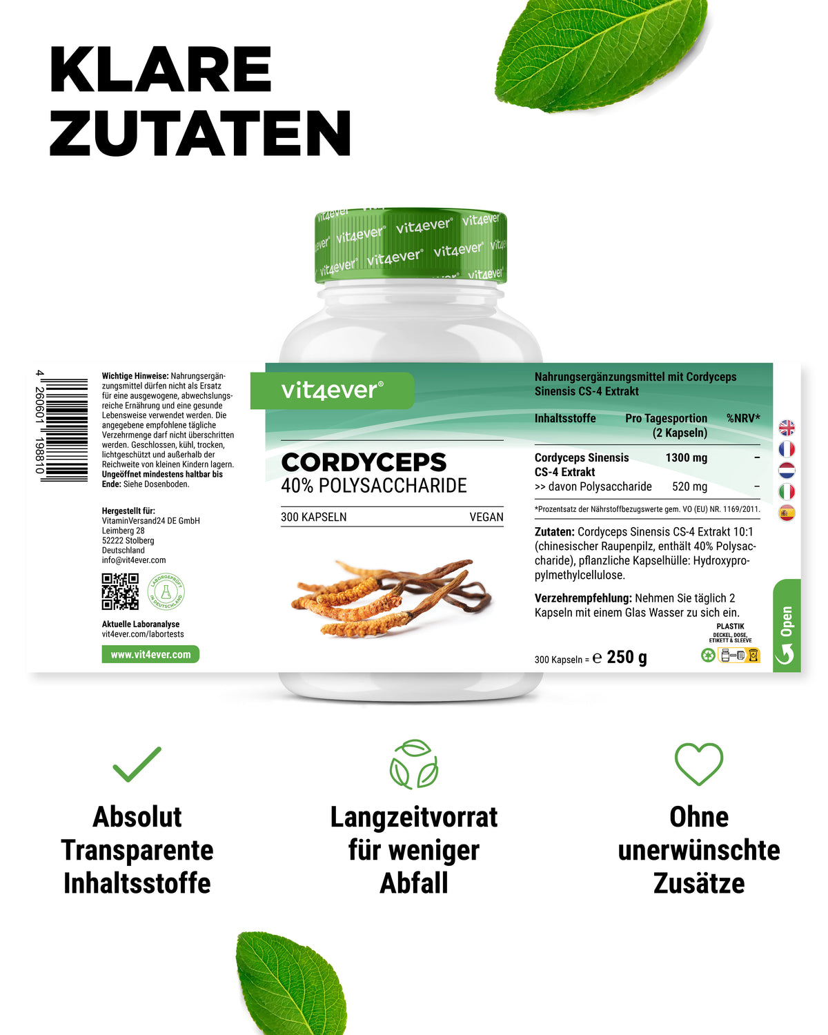 Cordyceps - CS-4 Extrakt
