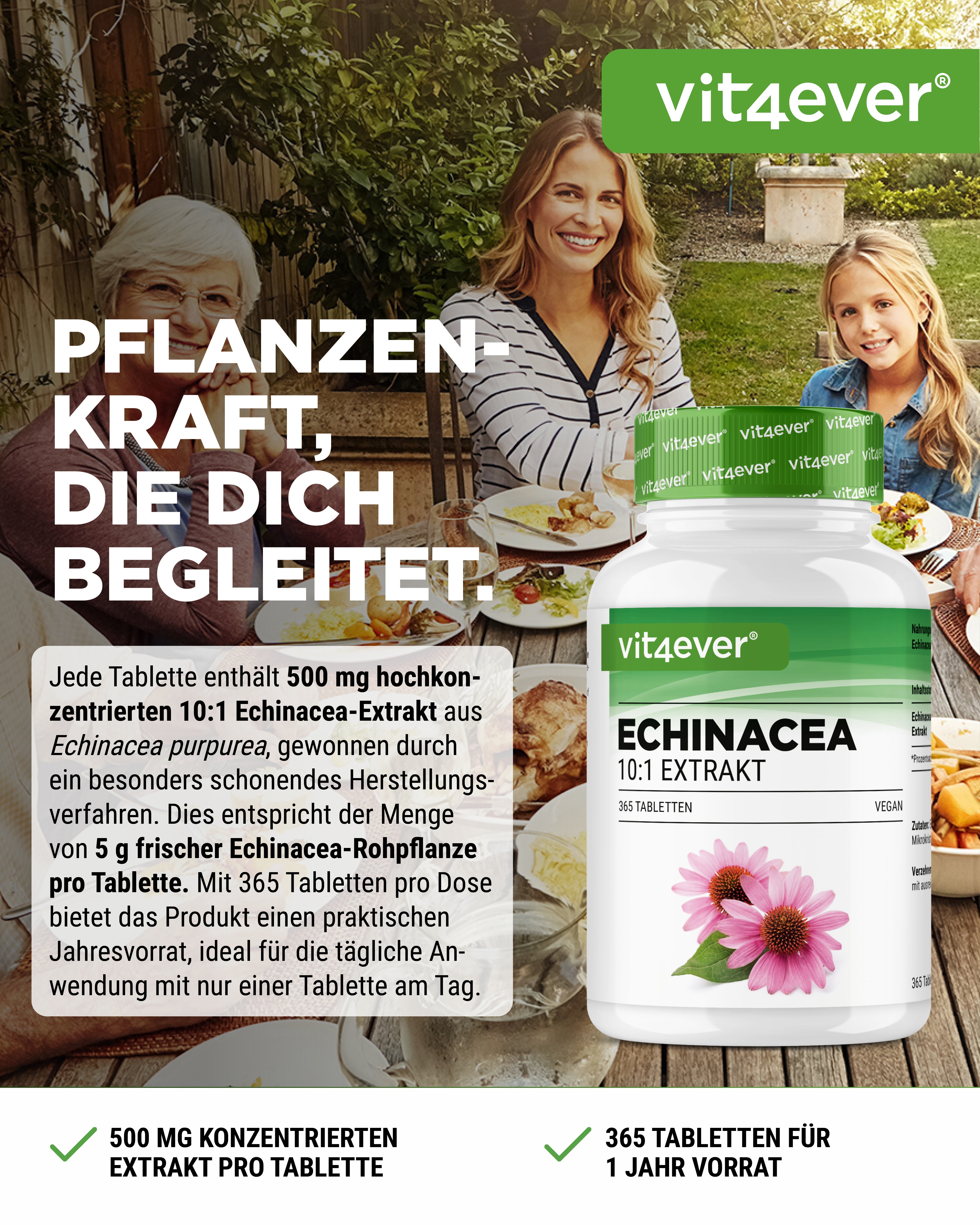 Echinacea - 500 mg