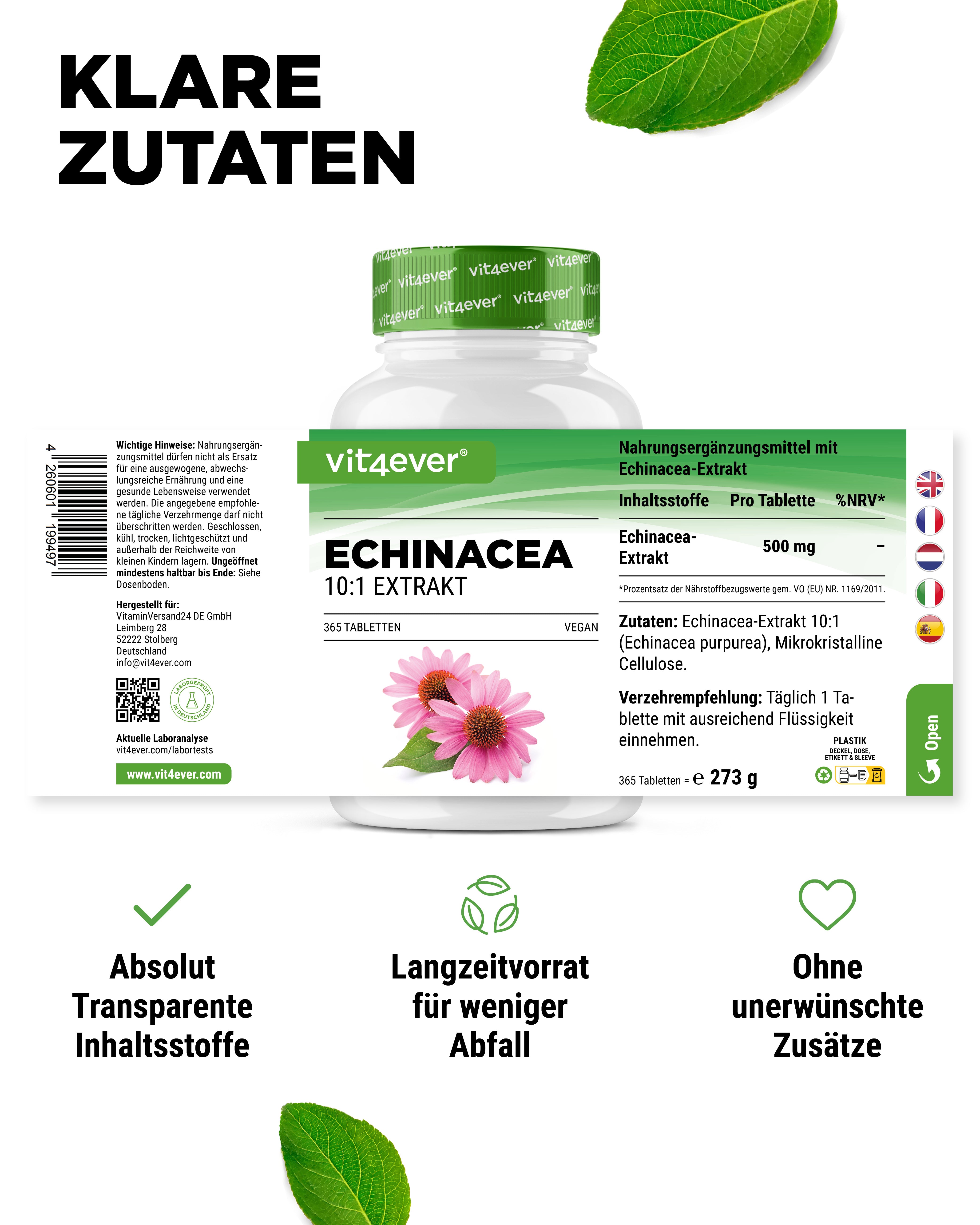 Echinacea - 500 mg