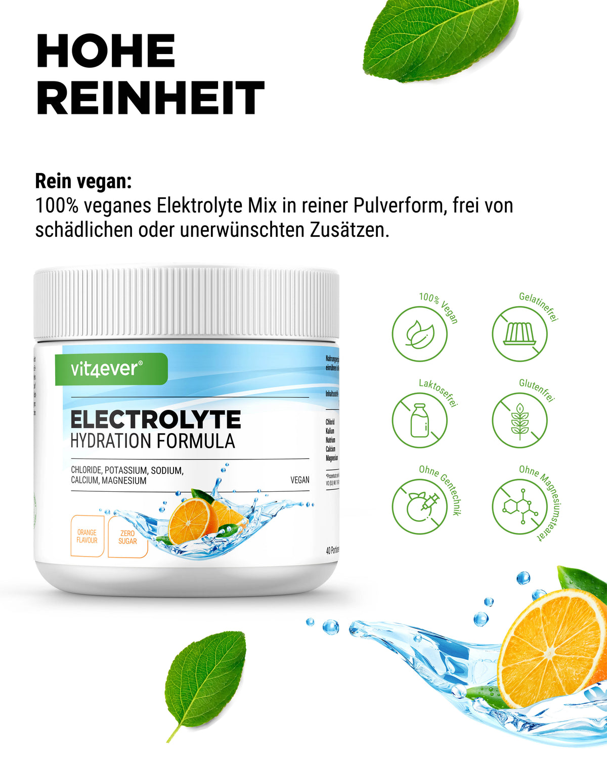 Elektrolyte - Orange, 200g
