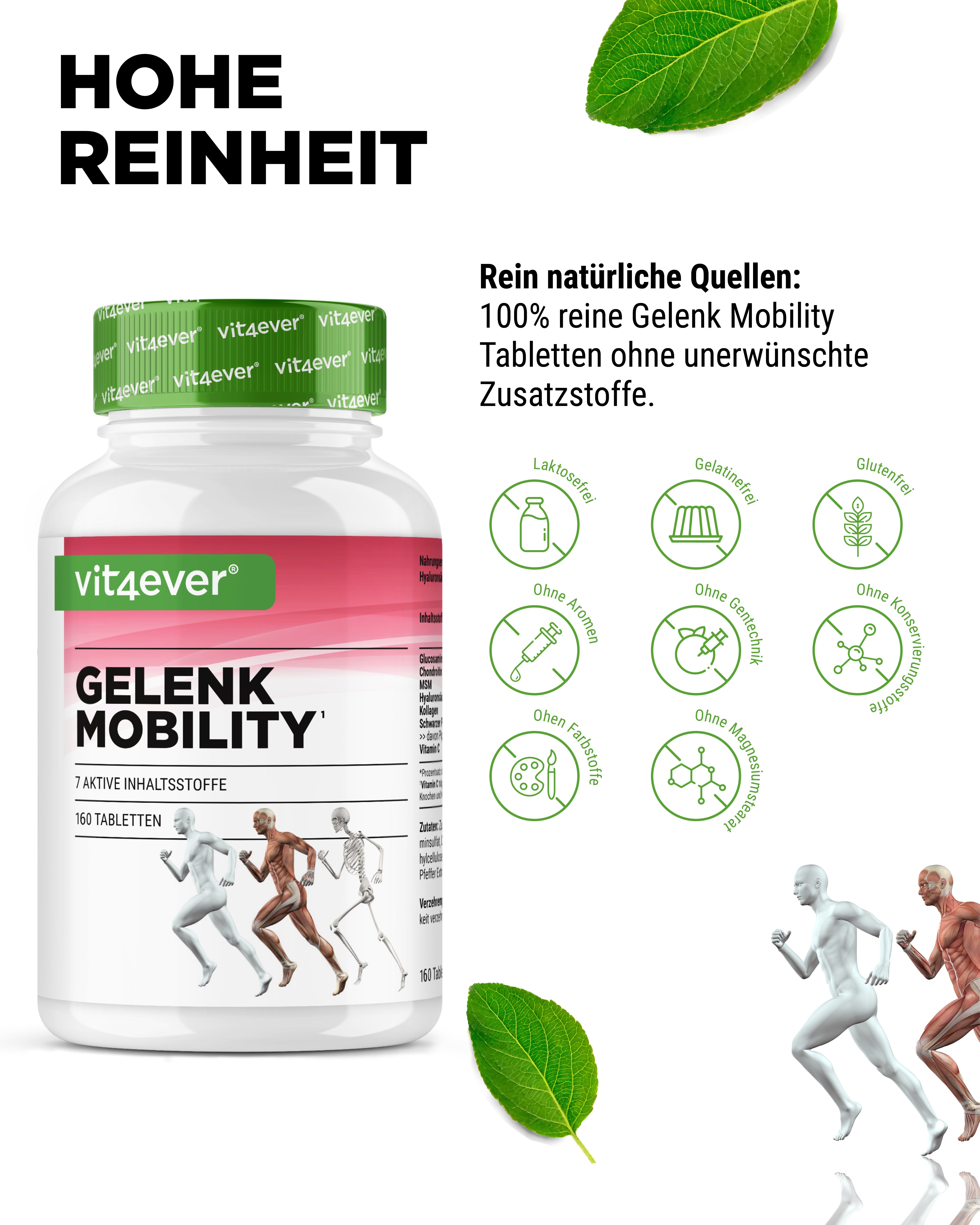Gewricht mobiliteit - 7 ingrediënten