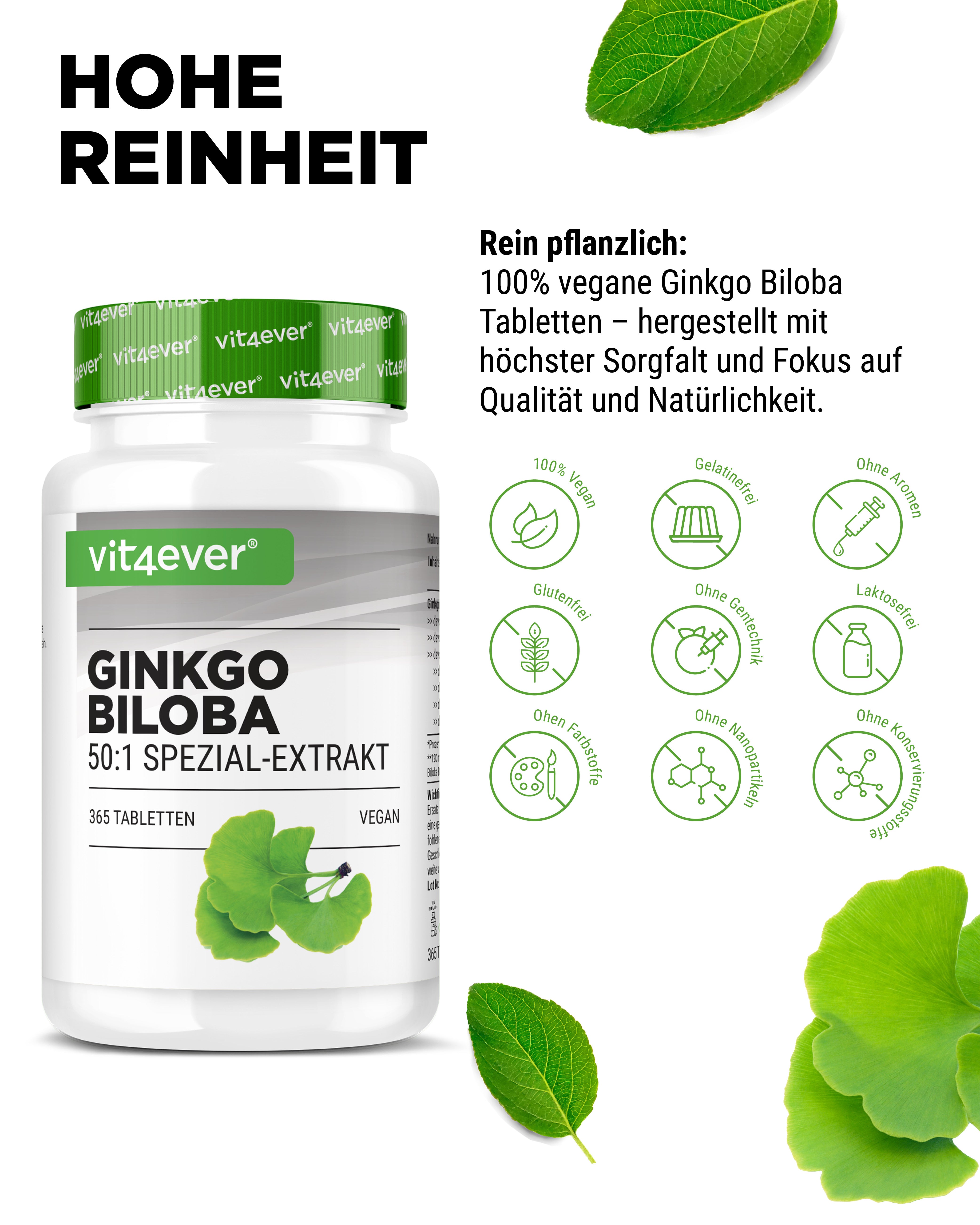 Extrait de Ginkgo biloba