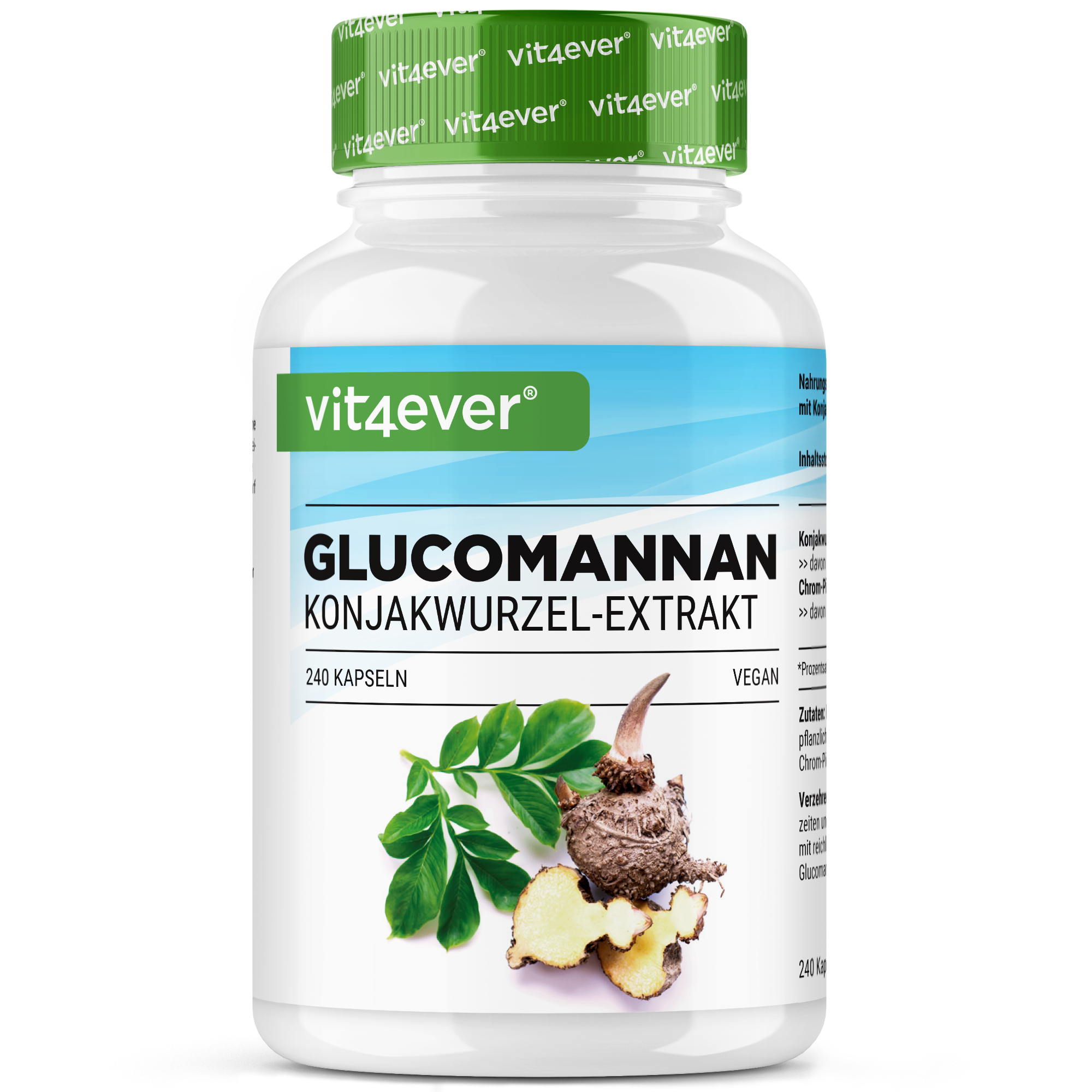 Glucomannano estratto di radice di konjac
