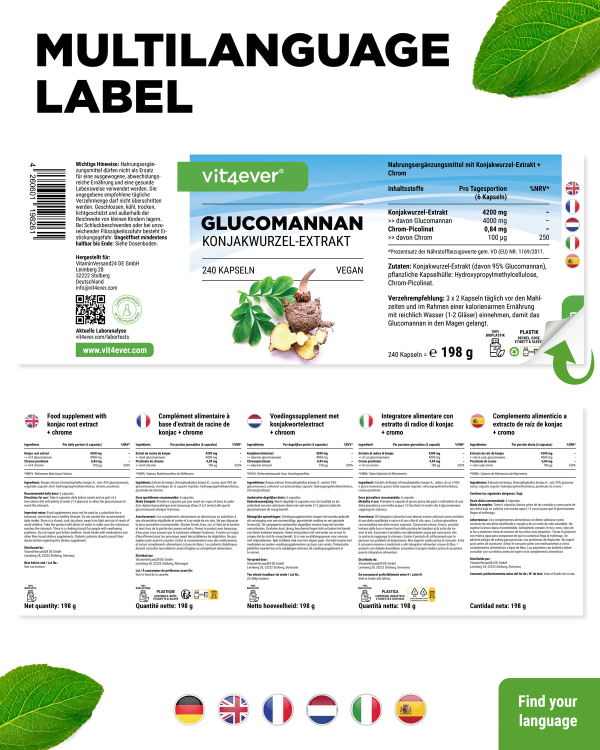 Glucomanano