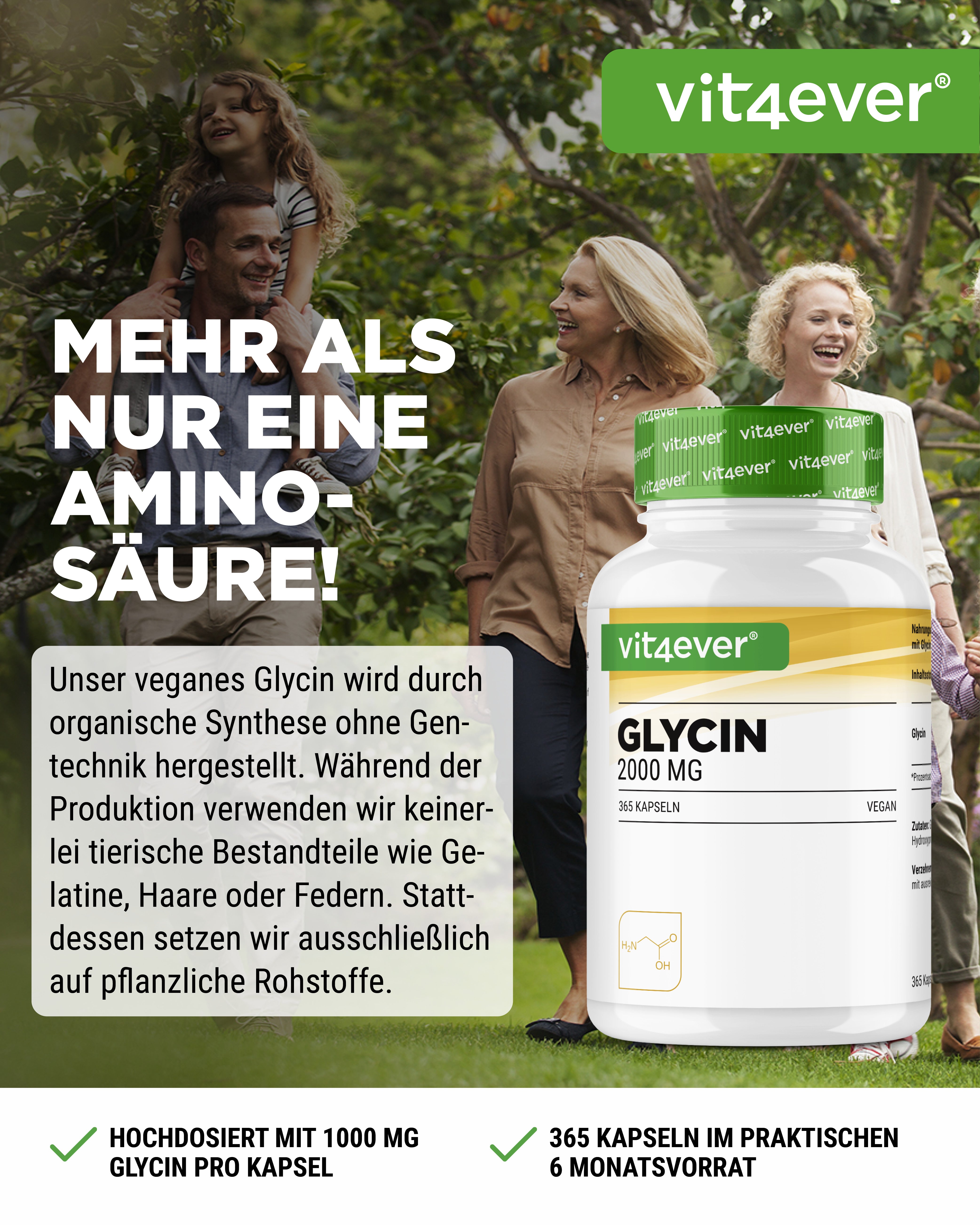 Glycin - 1000mg