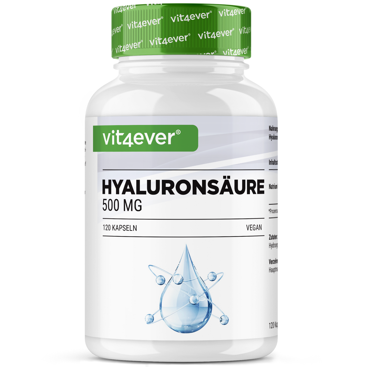Hyaluronsäure 500 mg - 500-700 kDa