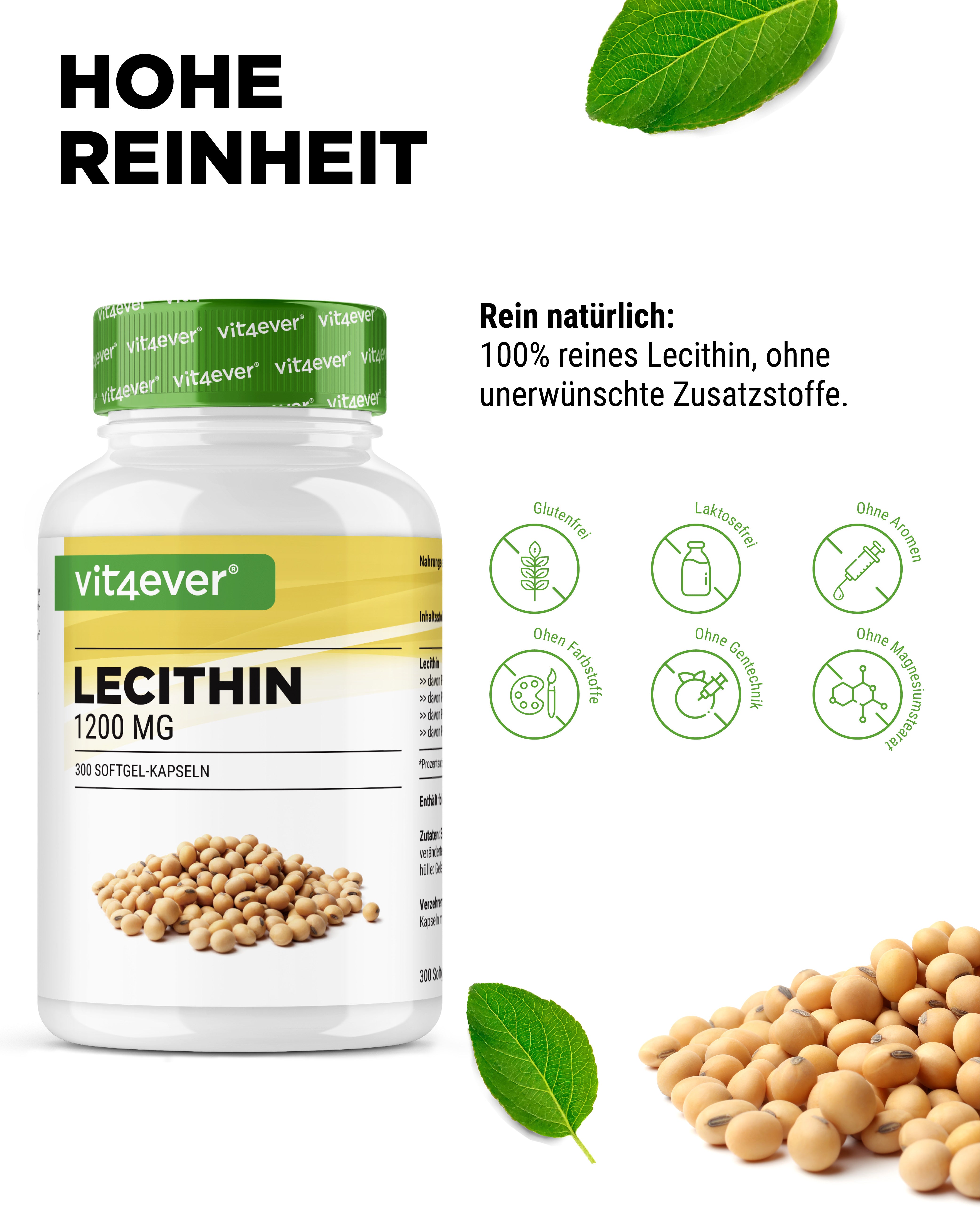 Lecithin - 1200 mg