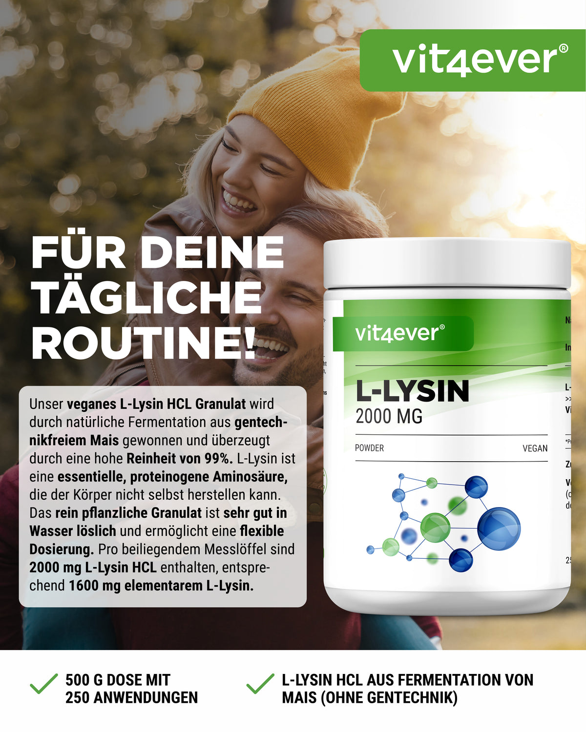 L-Lisina HCL in polvere