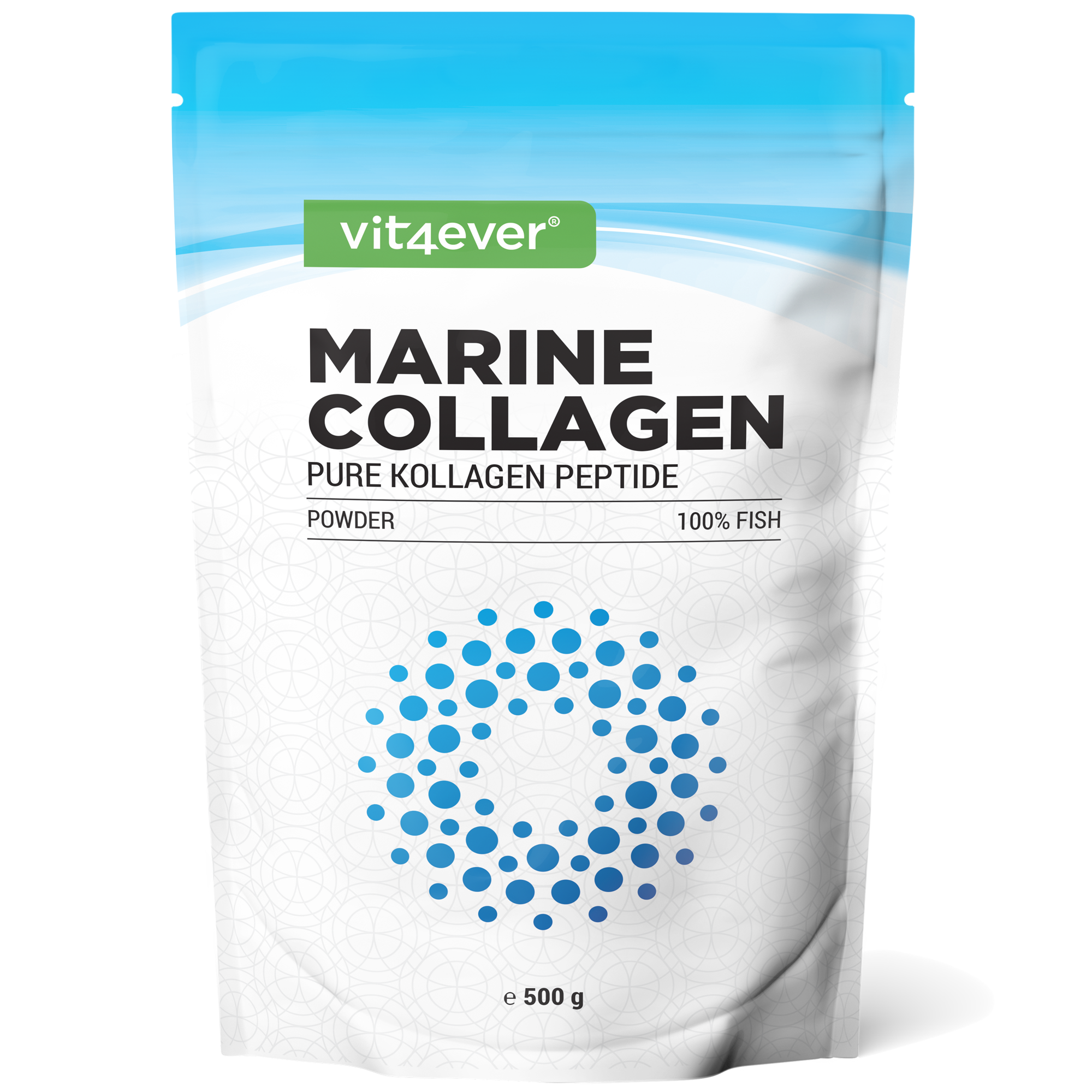 Collagene marino - collagene di pesce, 500 g