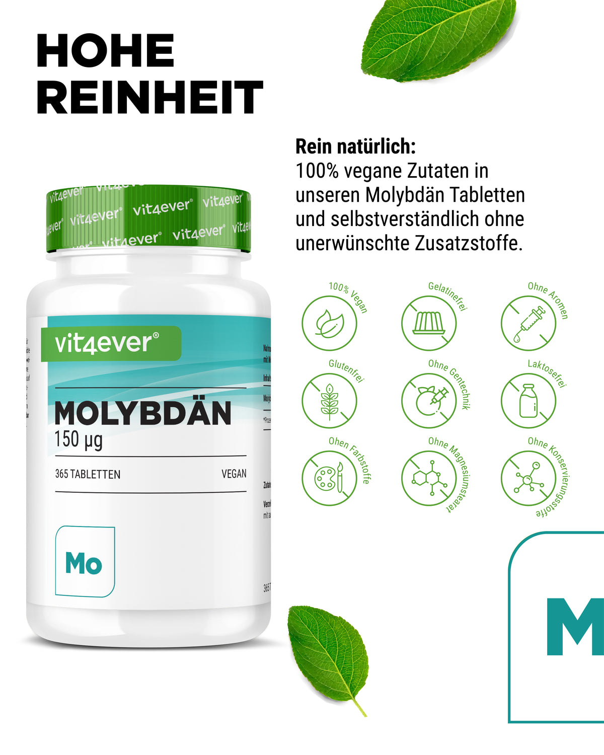 Molibden - 150 µg - Molibdinian sodu