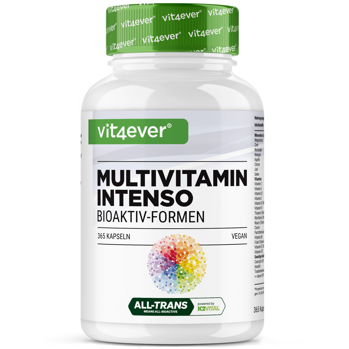 Premium Multivitamin Intenso - 365 Kapseln